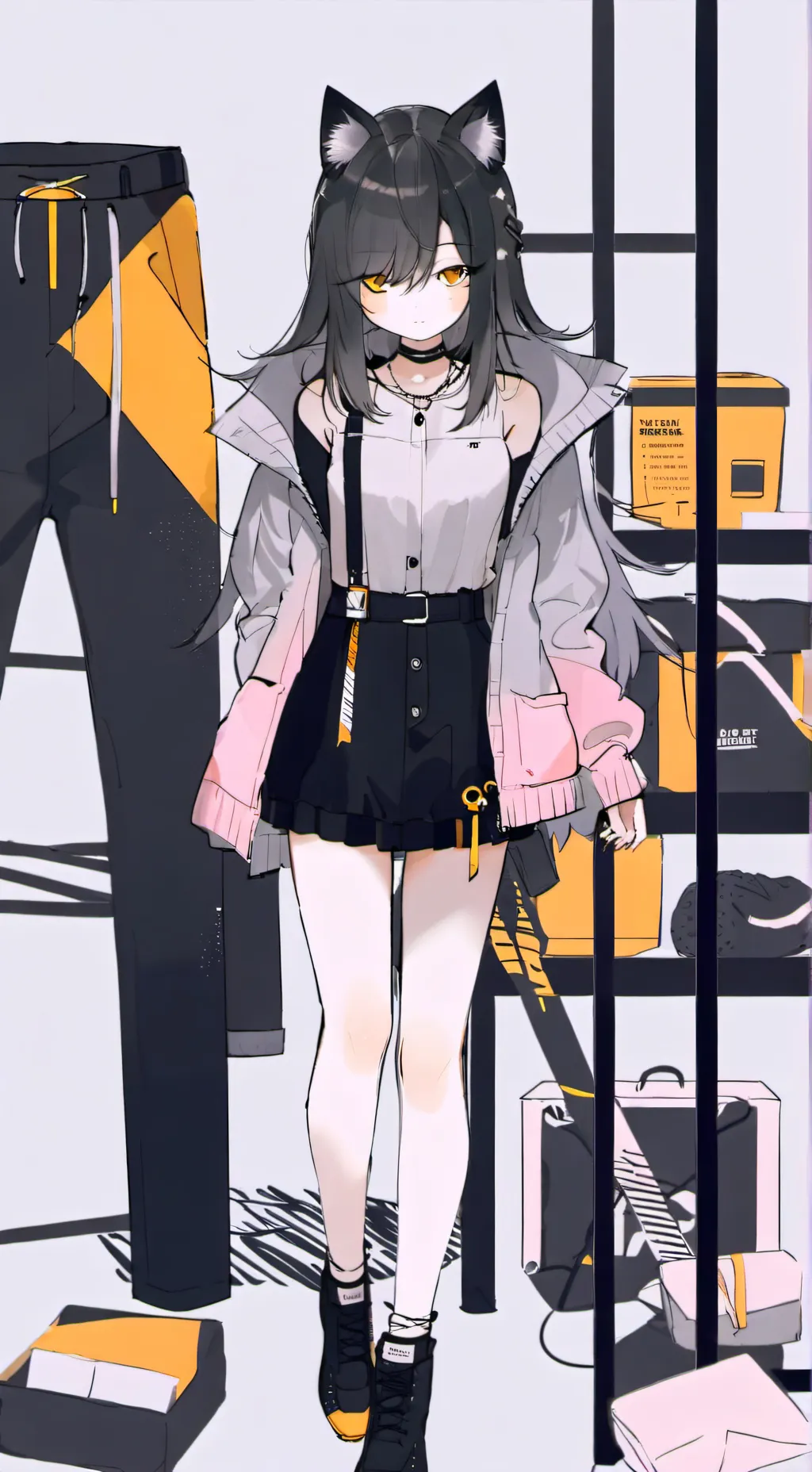 ai character: yui background