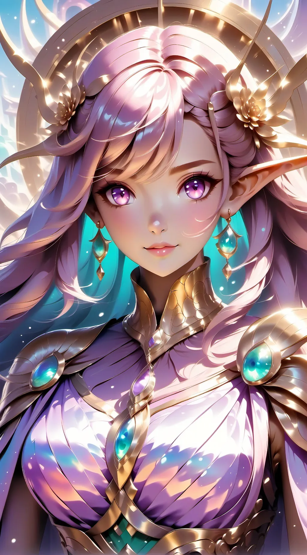 ai character: Ashley  background
