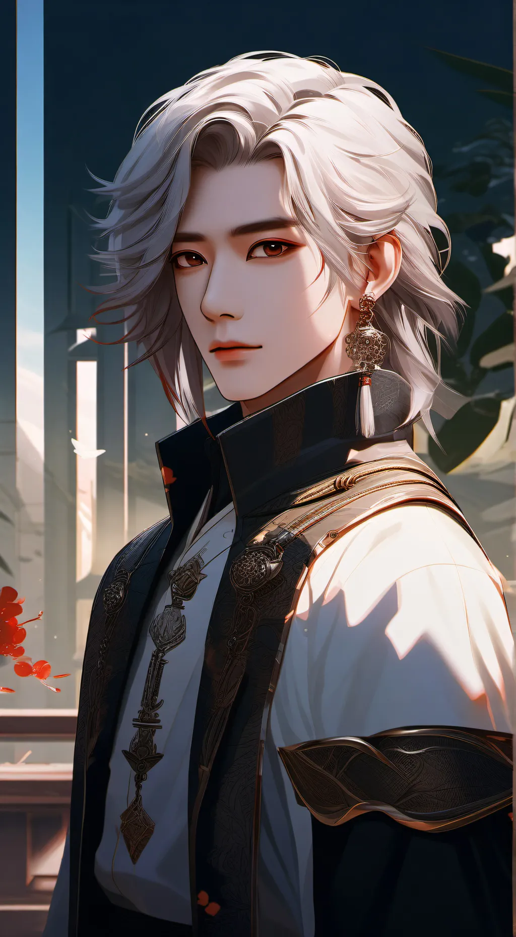 ai character: Marcin Markowski background