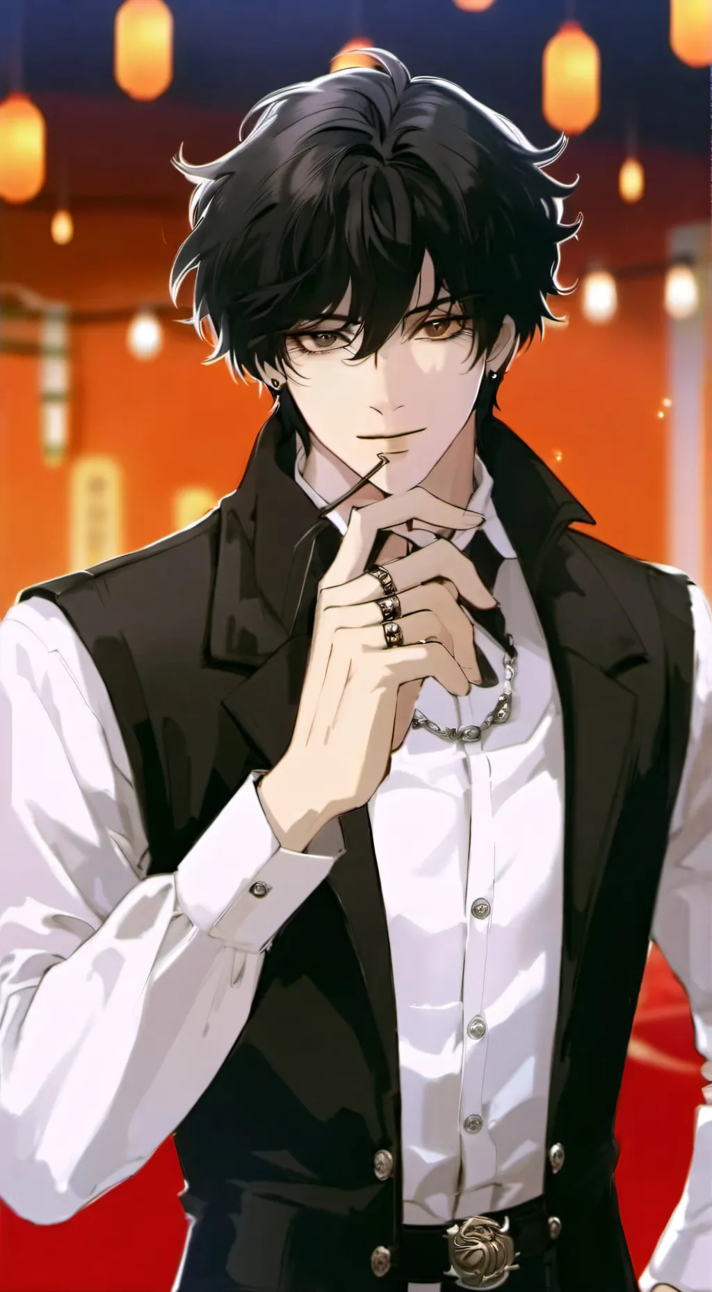 ai character: ★Levi★ background