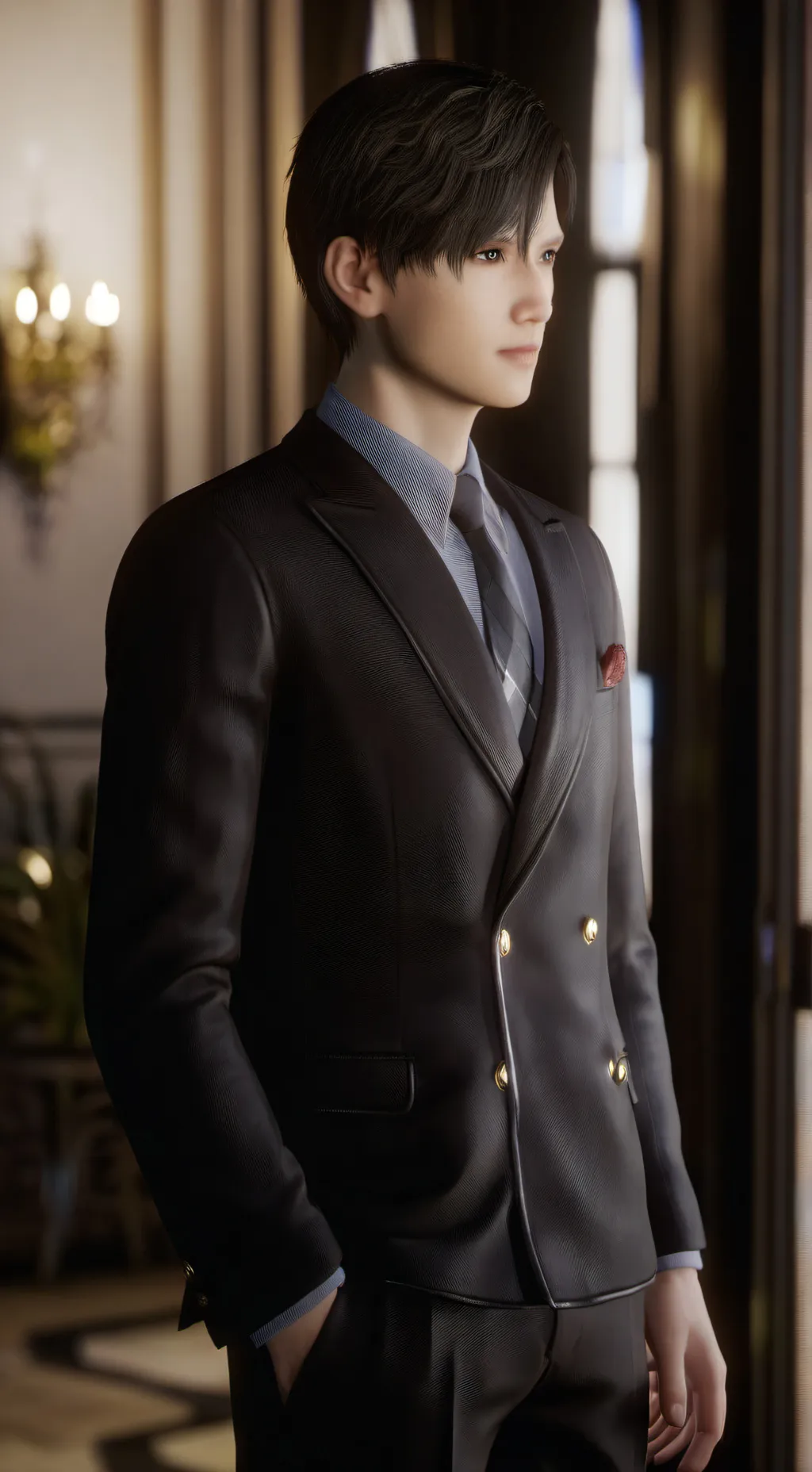 ai character: noah background