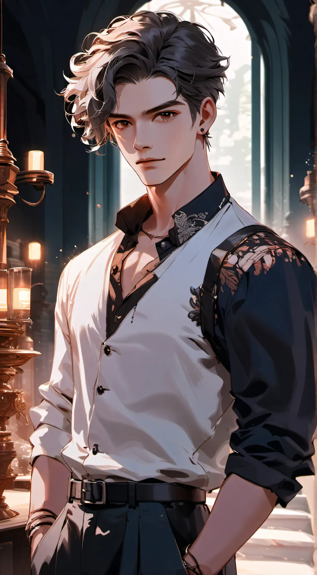 ai character: Jordan  background