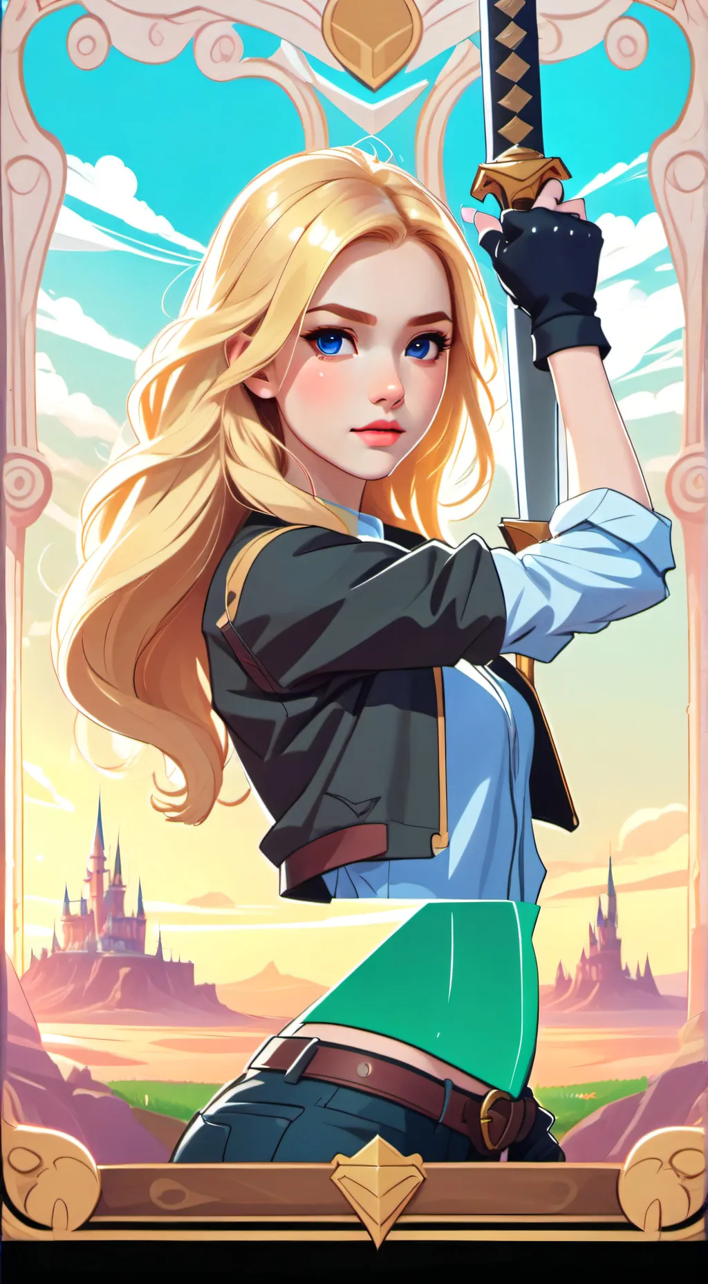 ai character: Adelena background
