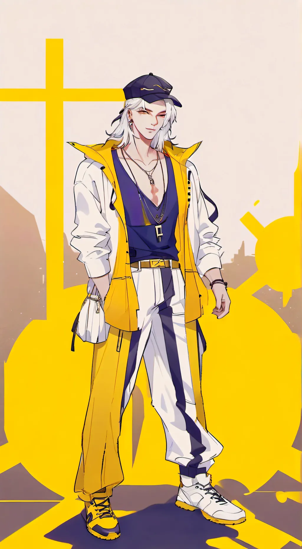 ai character: Luc background
