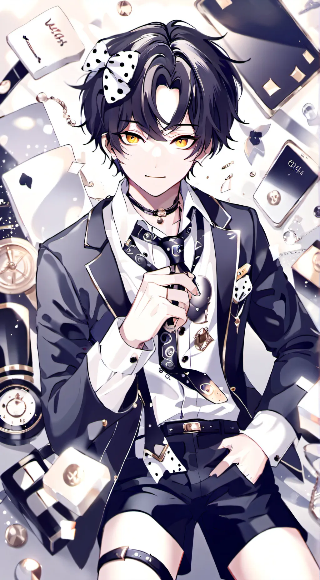ai character: ☆▪︎•HÅS§@•▪︎☆ background