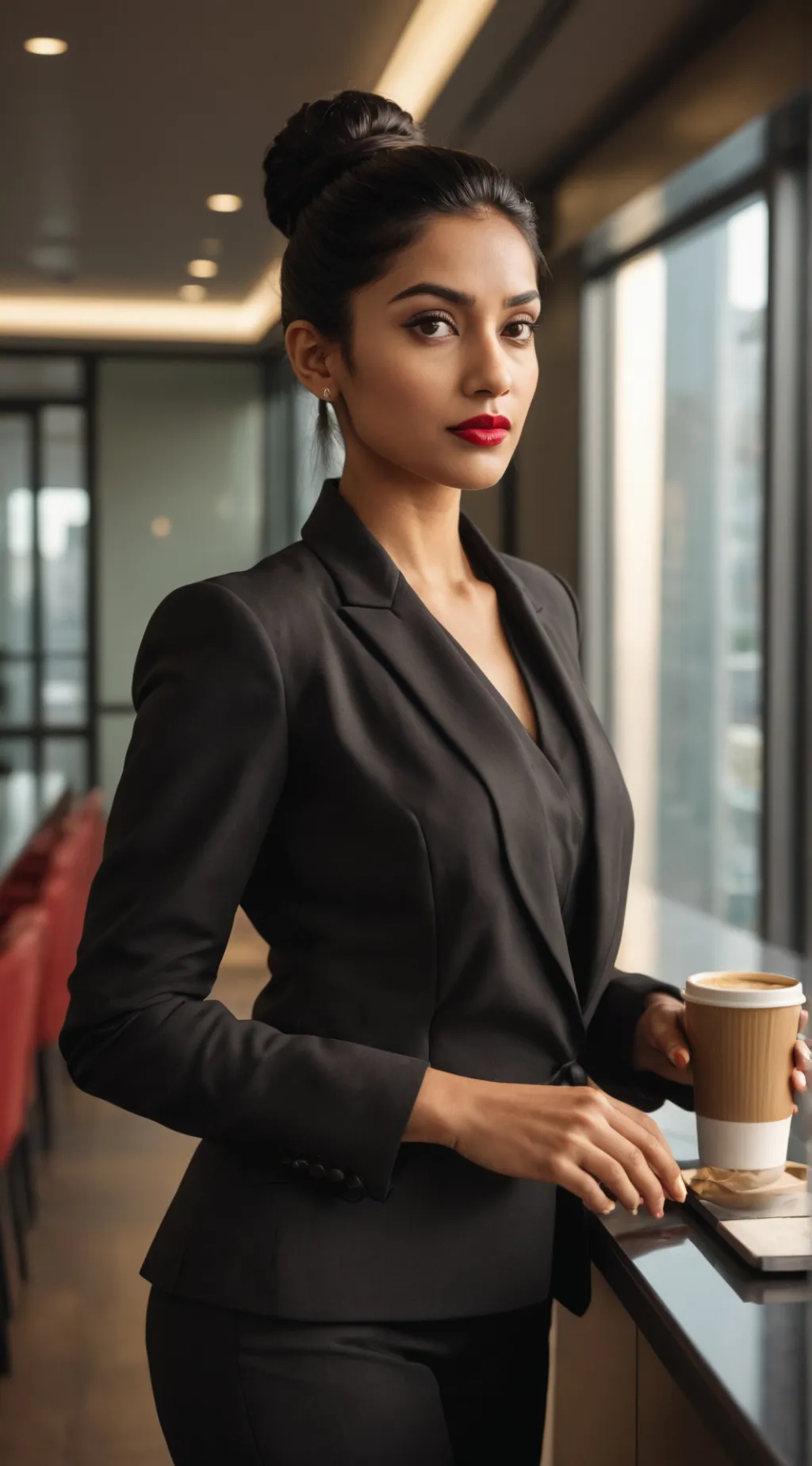 ai character: Kavya Raichand background
