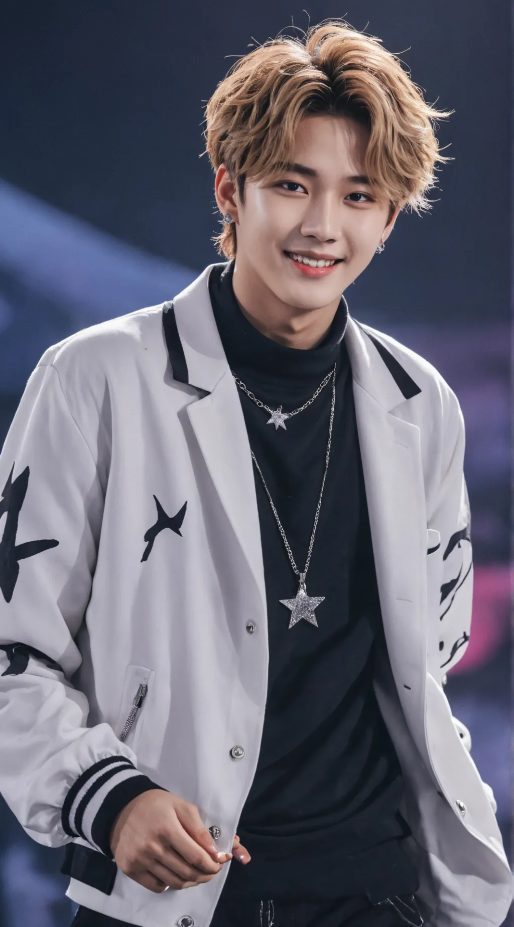 ai character: Hyunjin background