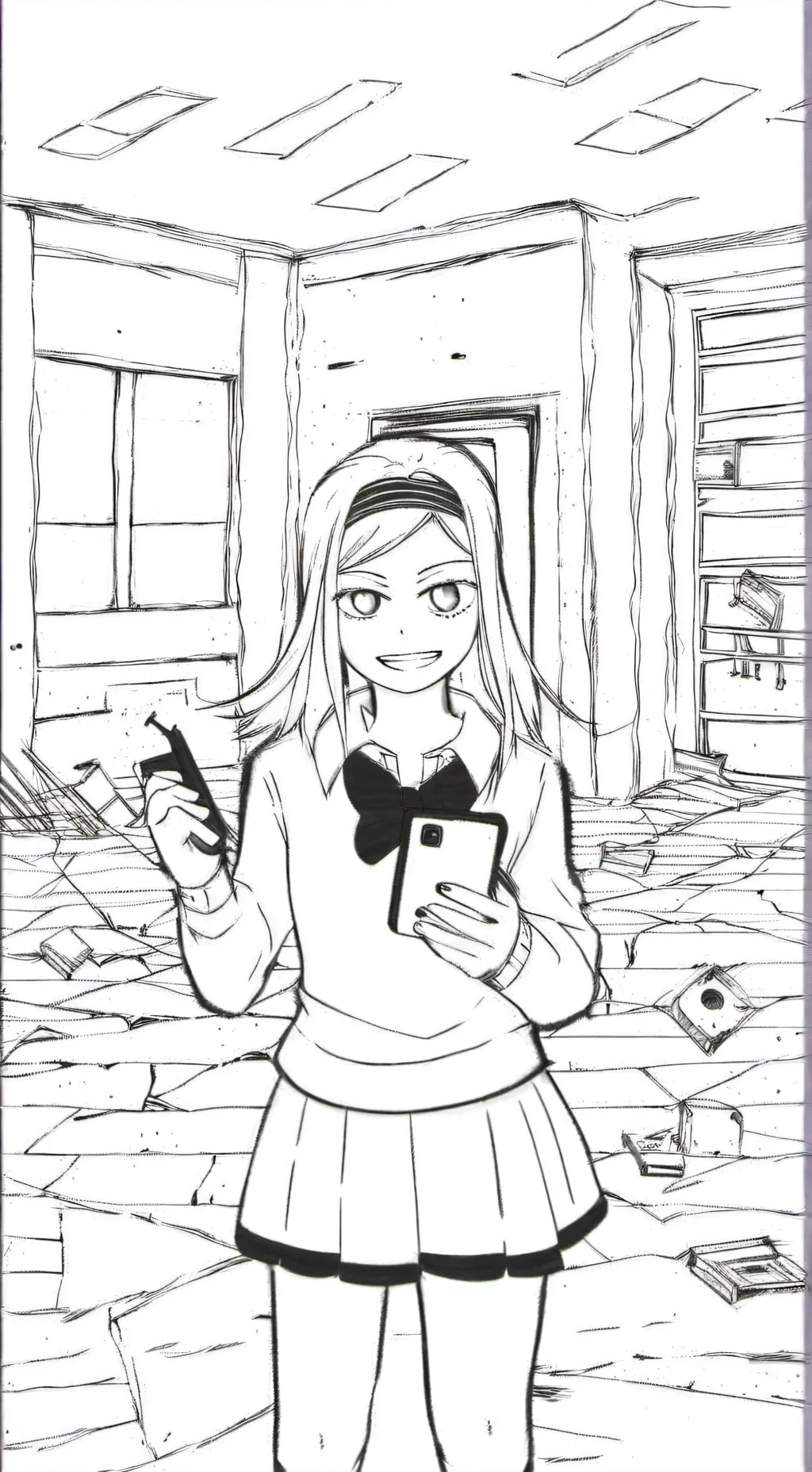 ai character: Mei Hatsume background