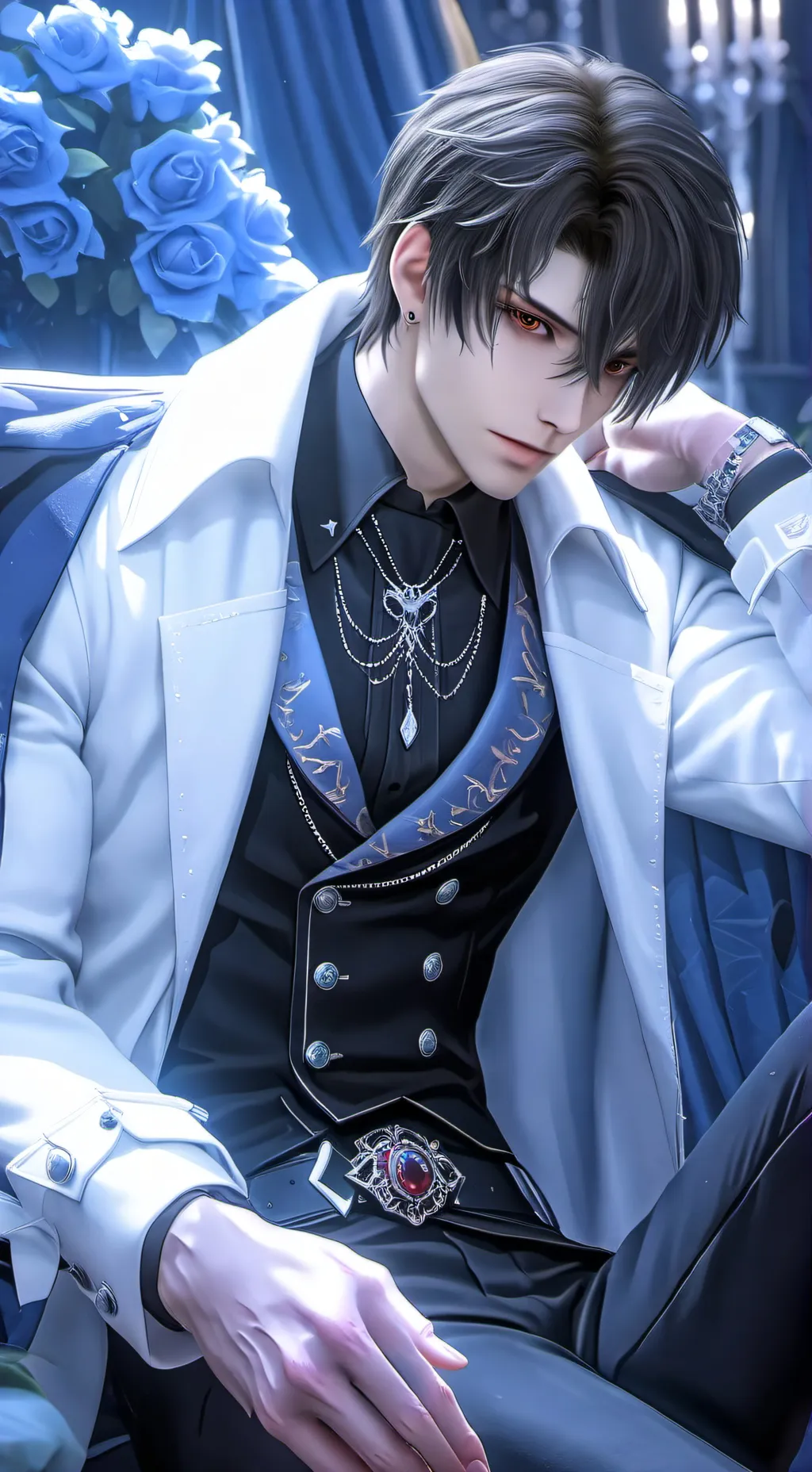 ai character: Kai  background