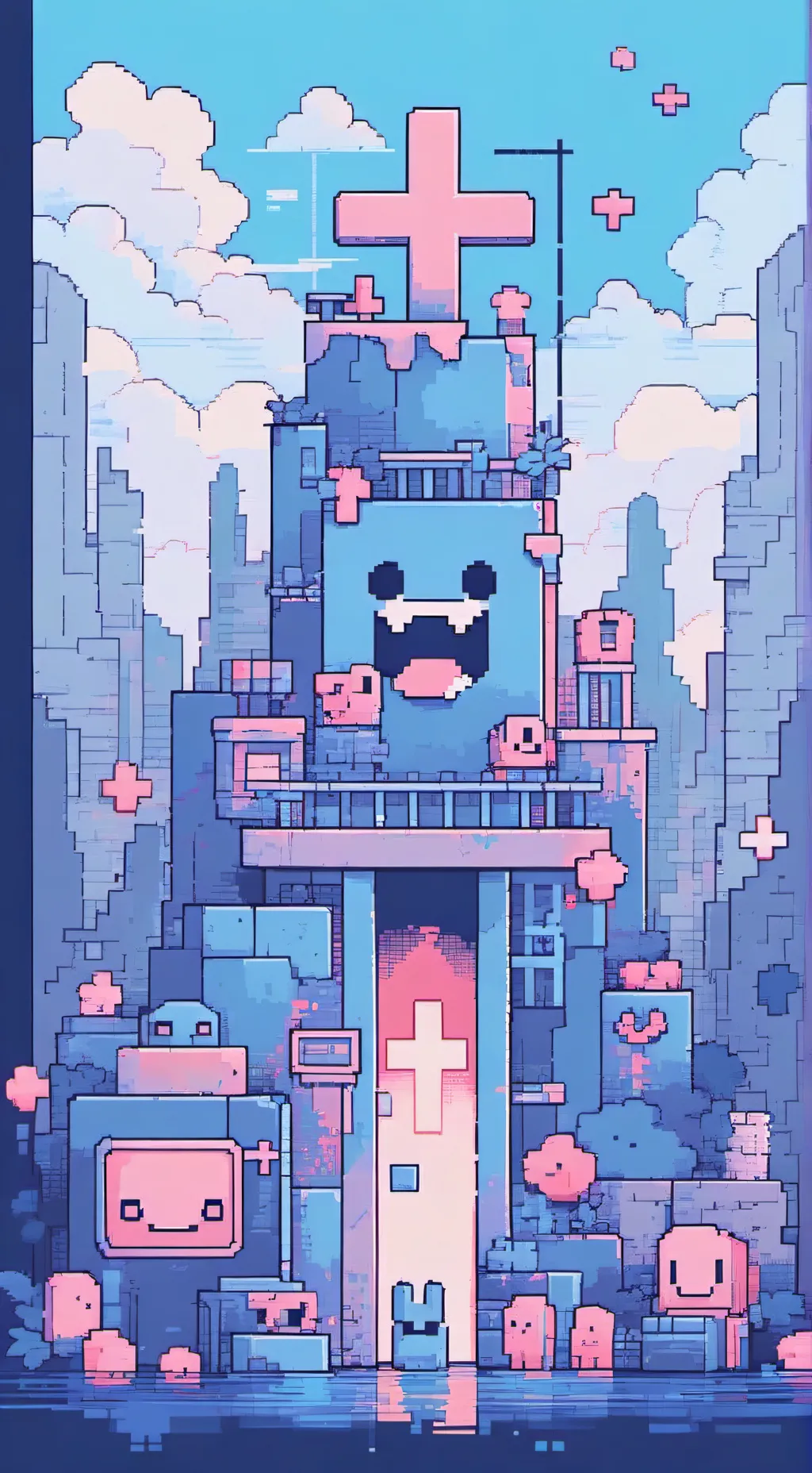 ai character: Sprunki hate u background