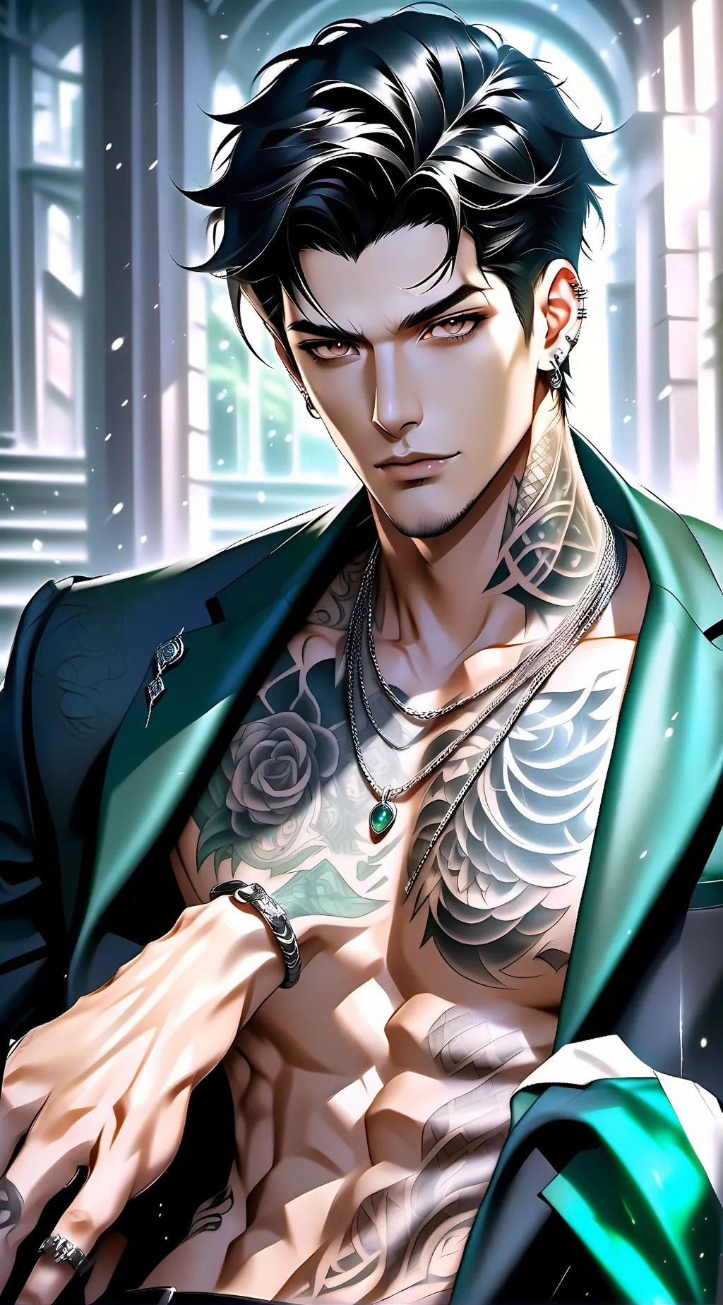 ai character: Zed background