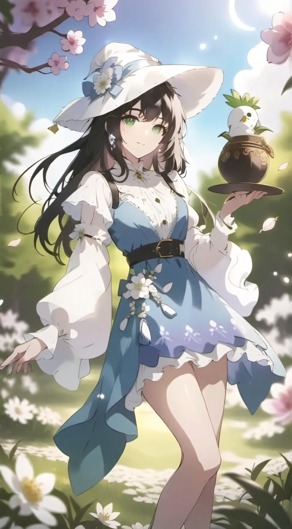 ai character: hihana  background