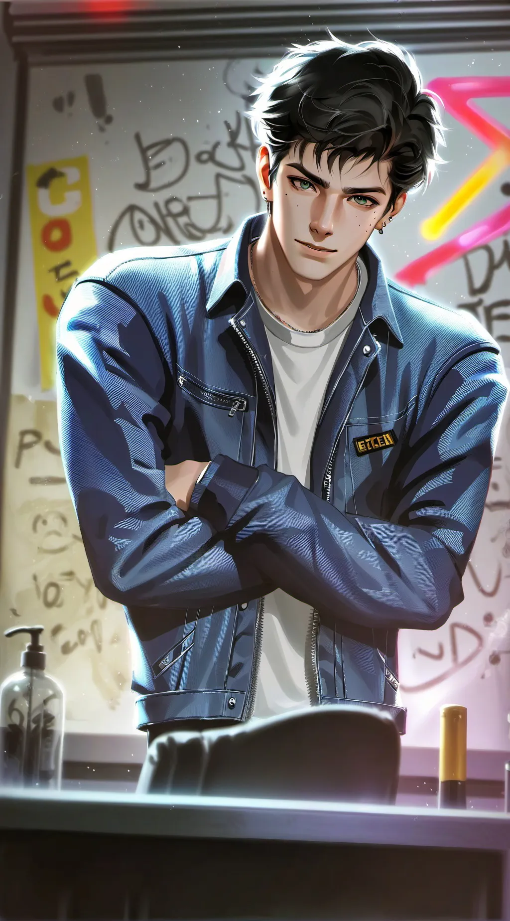 ai character: Hot-Headed Friend background