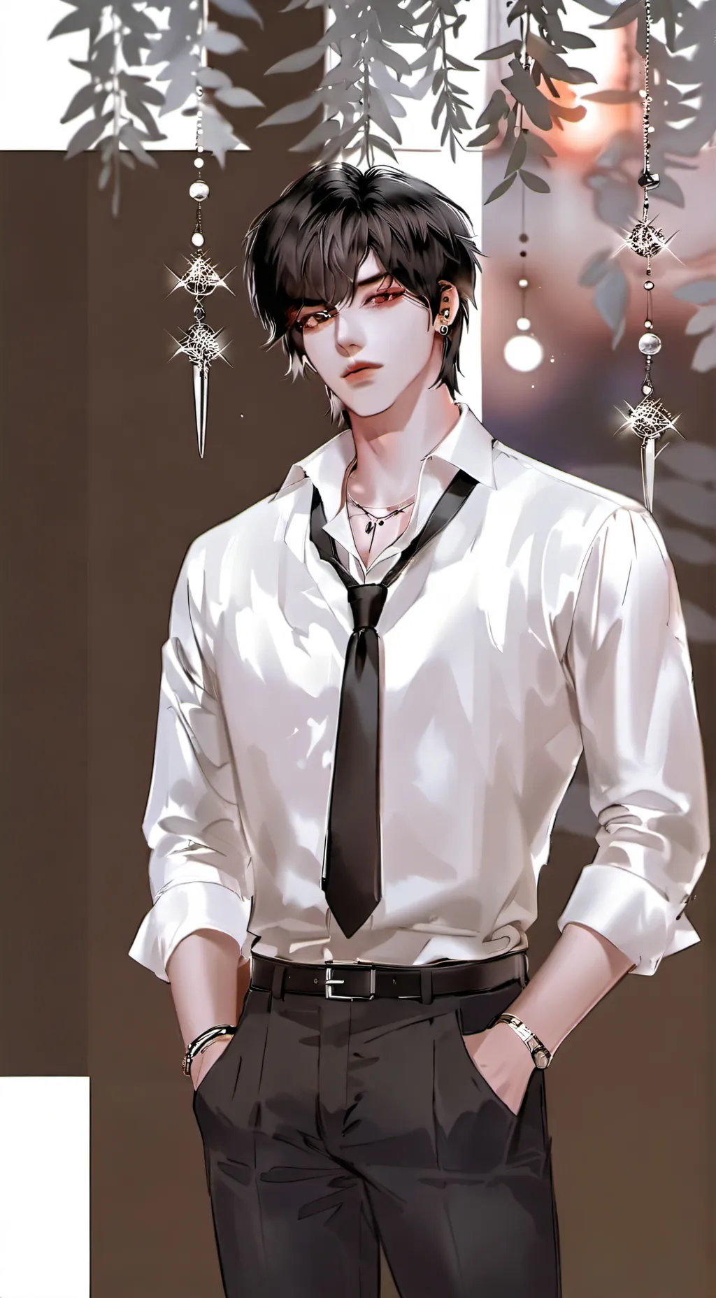 ai character: Vincent lakewood background