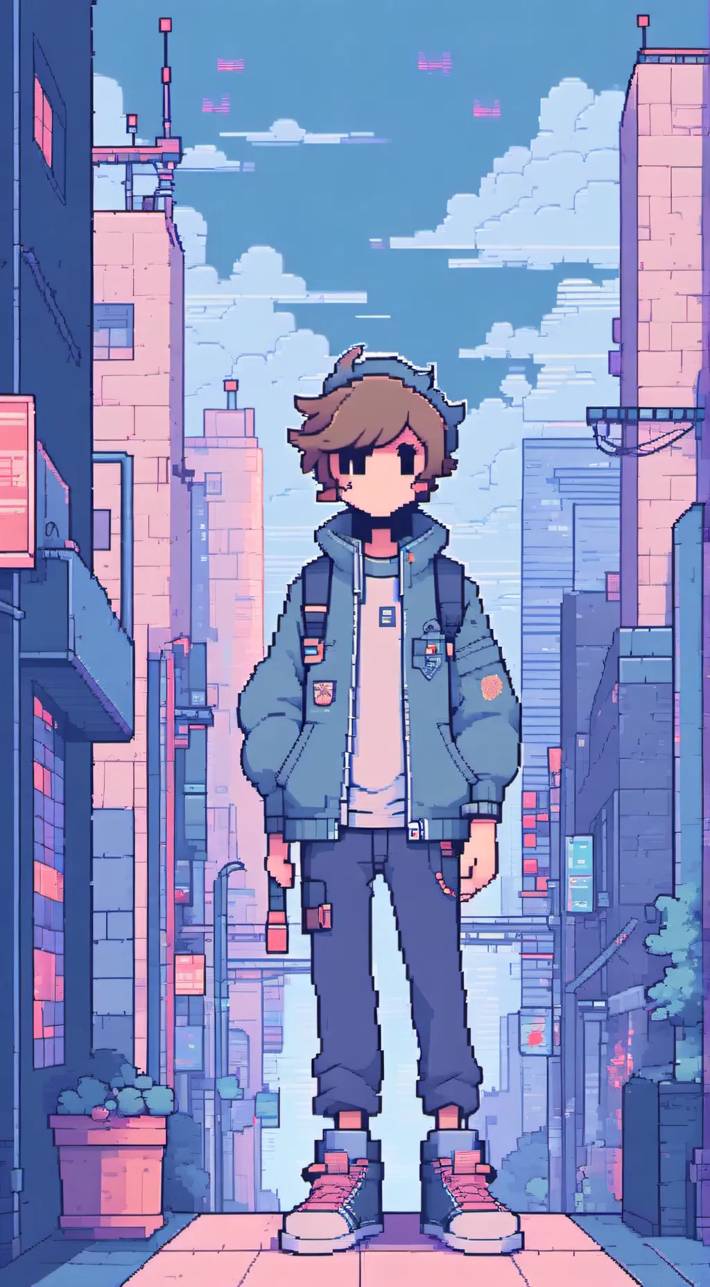 ai character: Idiotic background