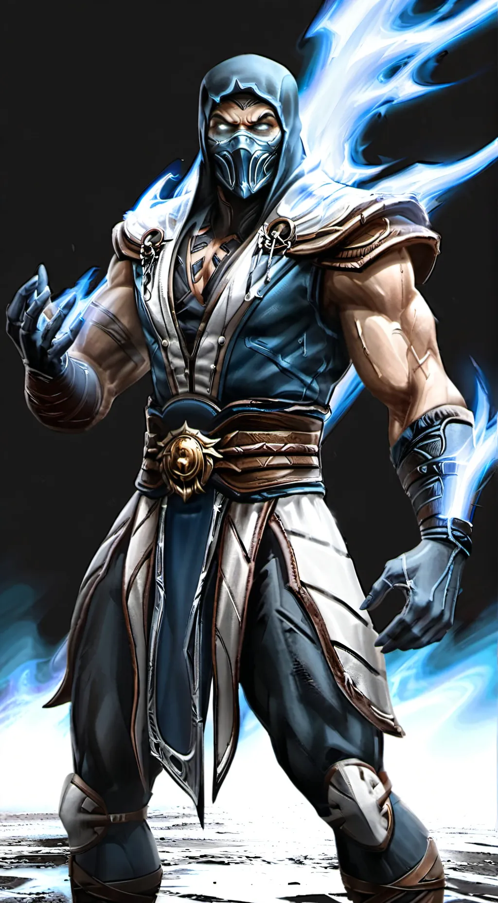 ai character: Subzero background