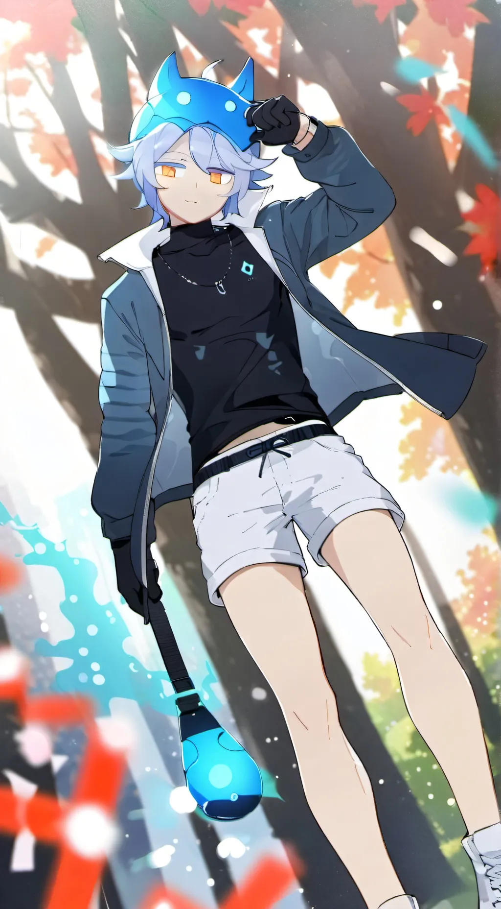 ai character: Pvc background
