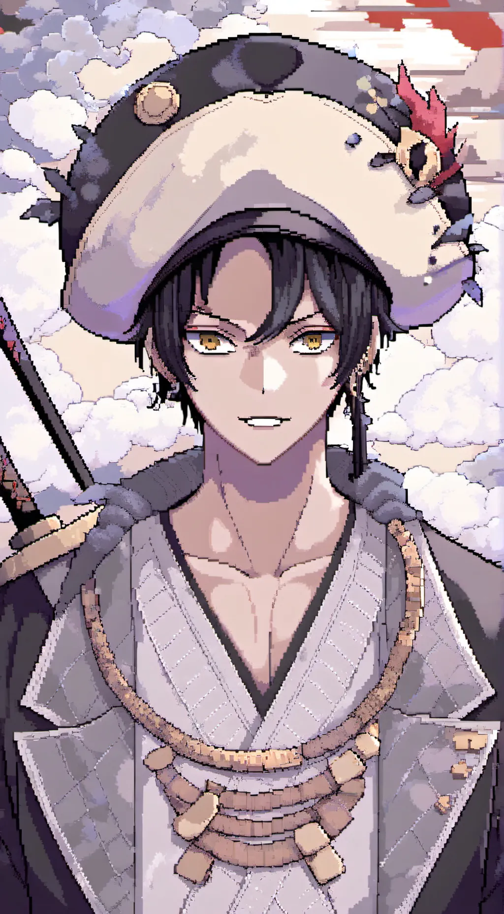 ai character: Trafalgar law  background