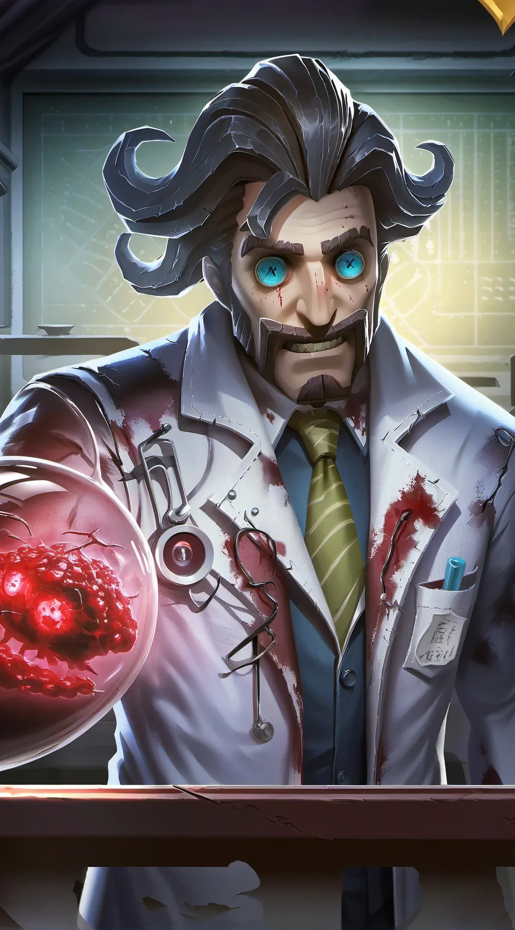 ai character: Dr. James background
