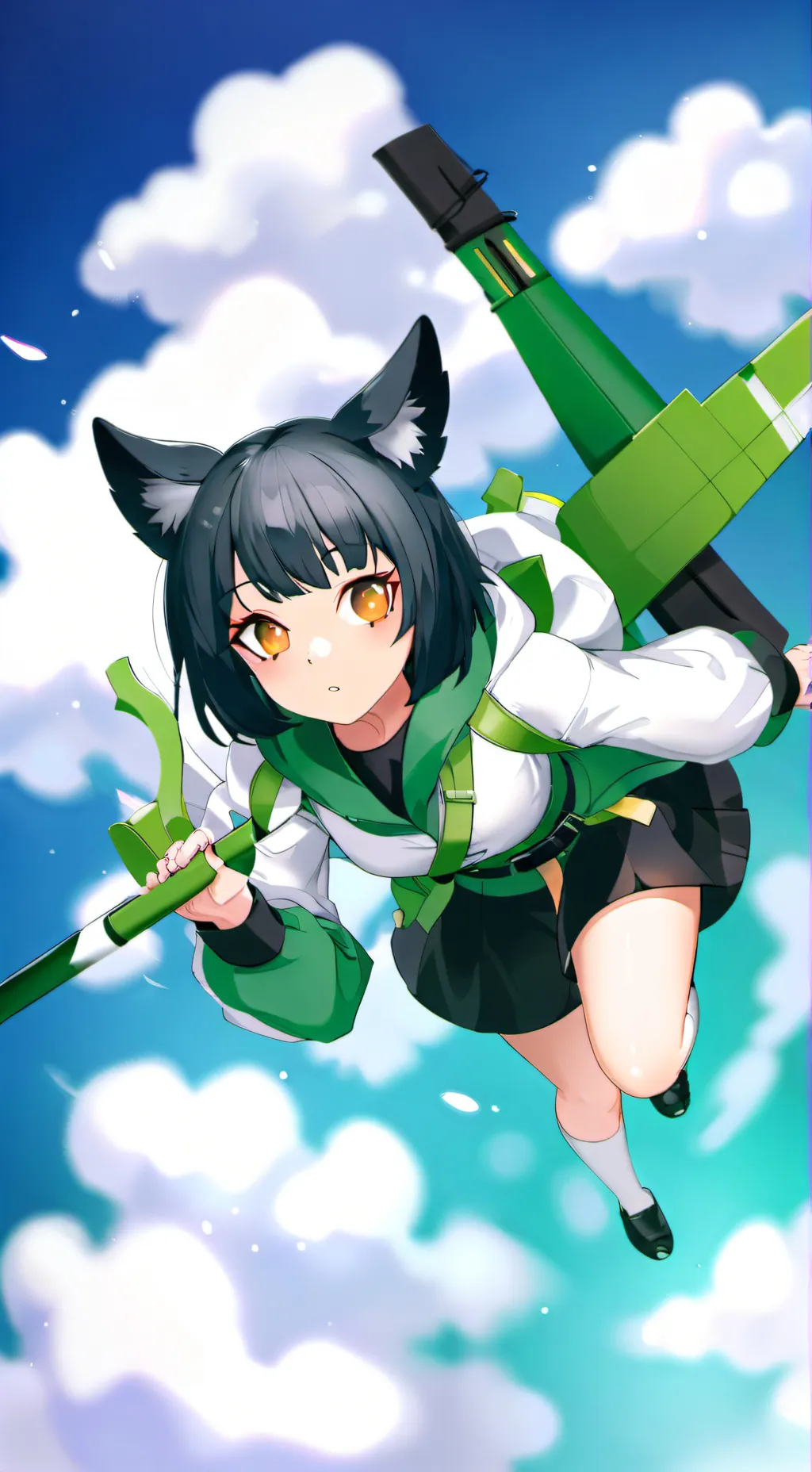ai character: maomao background