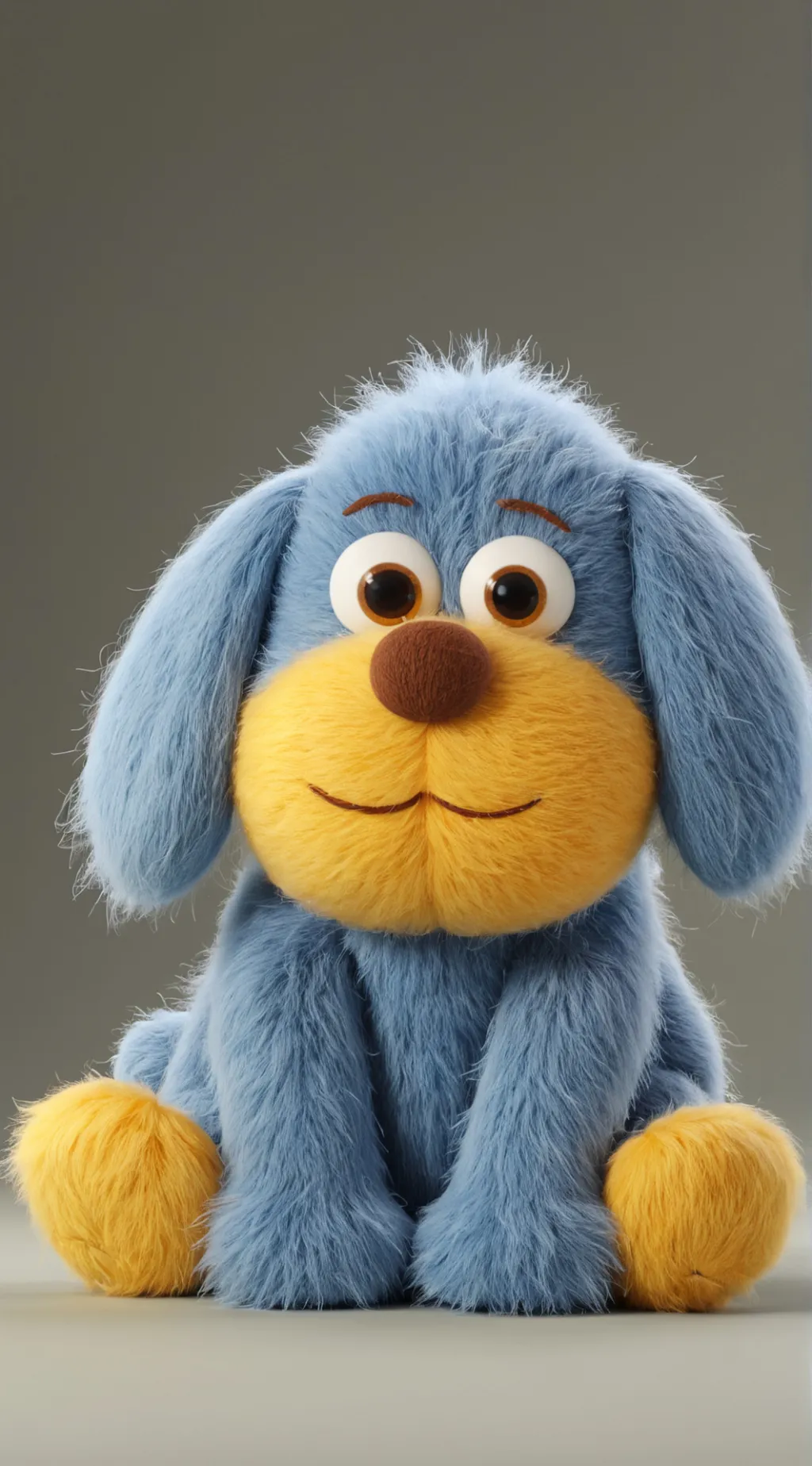 ai character: sad story poppy background