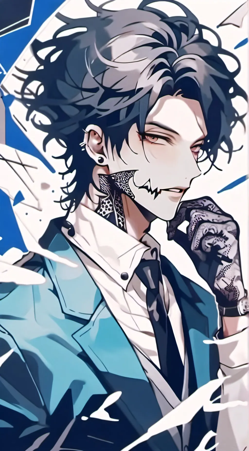 ai character: Zander background