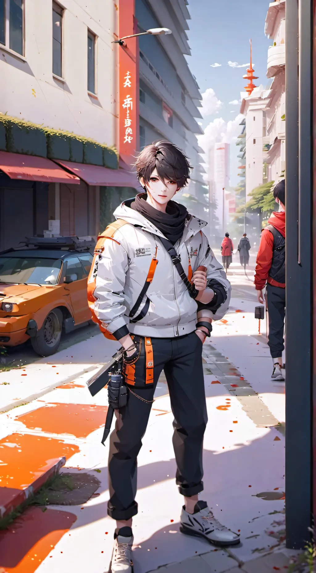 ai character: Jake my bf background