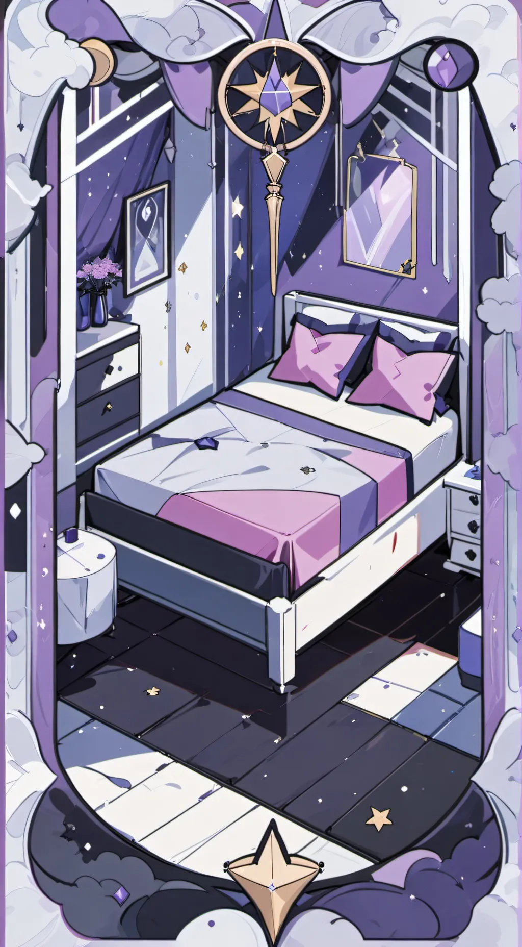 ai character: sg sleepover  background