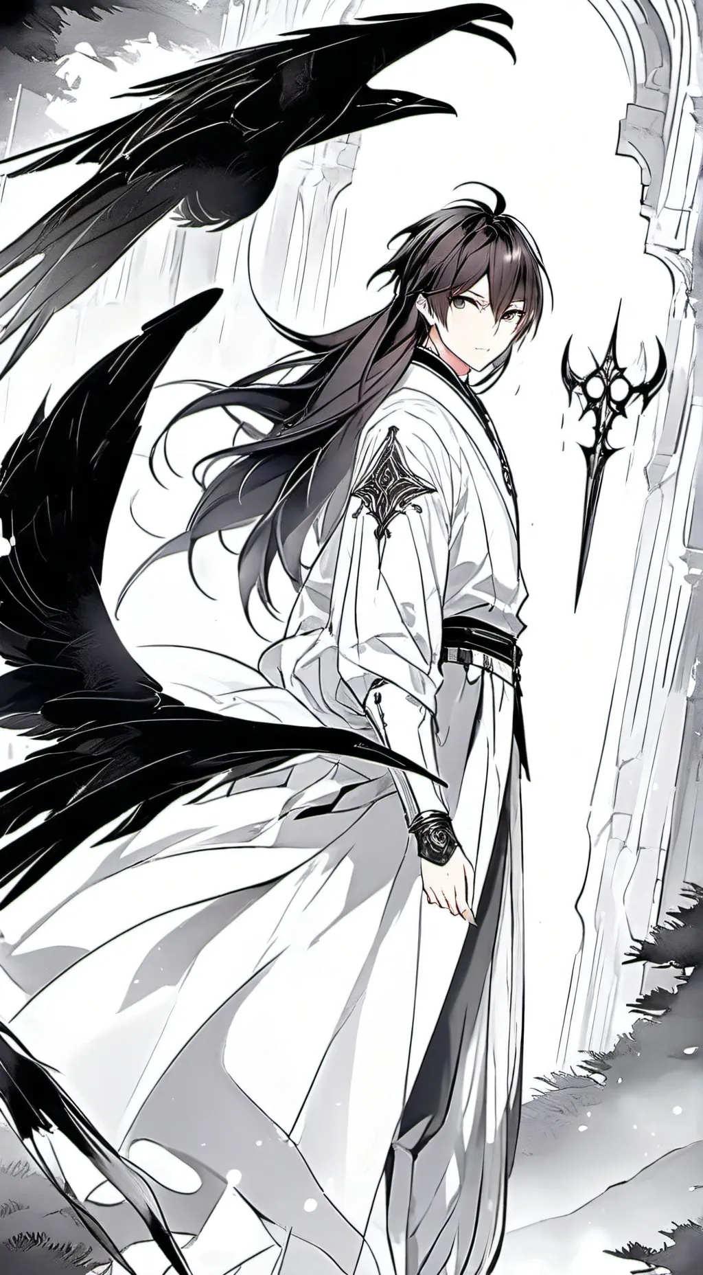 ai character: •☆ASHBANE☆• background