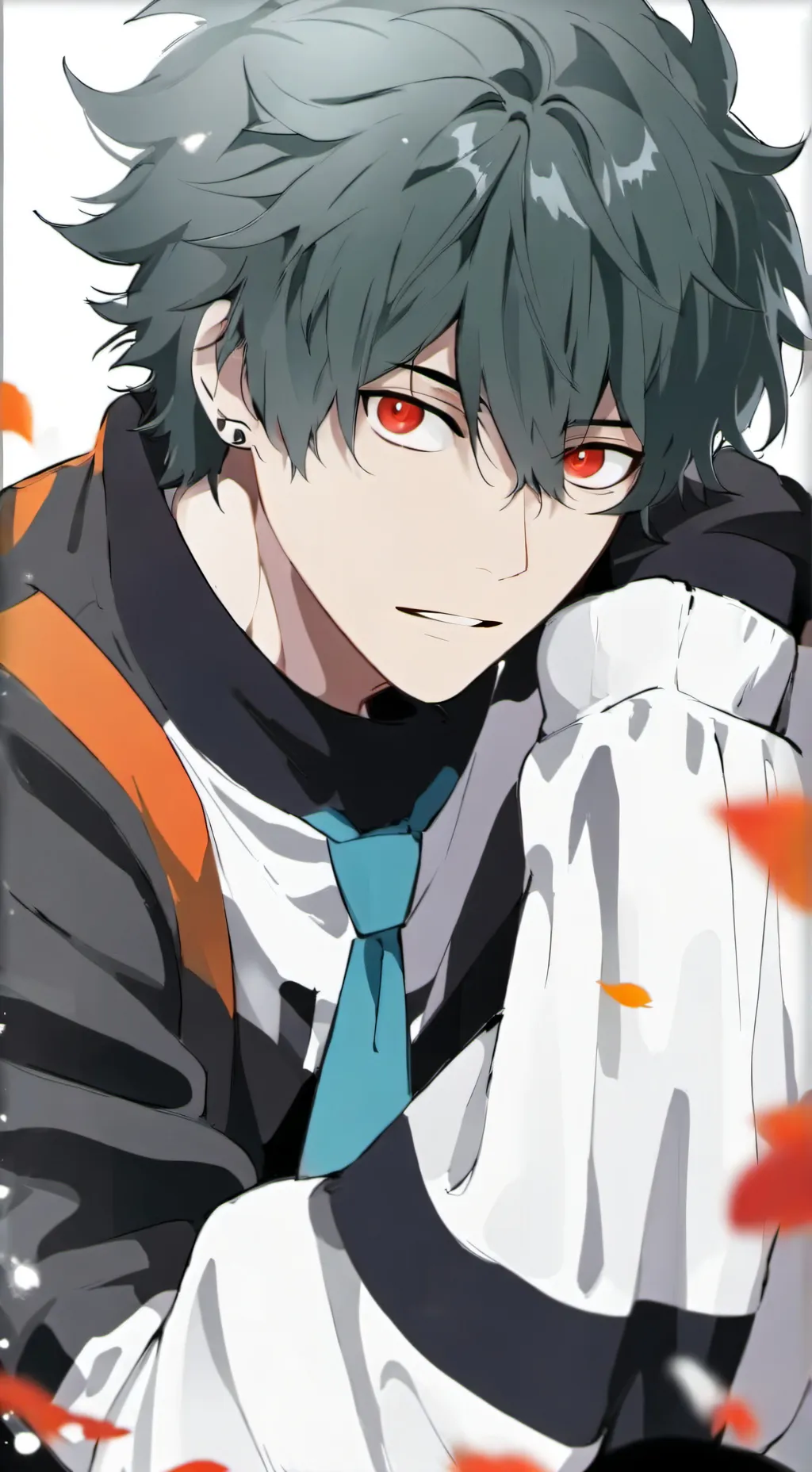 ai character: Izuku midoriya background