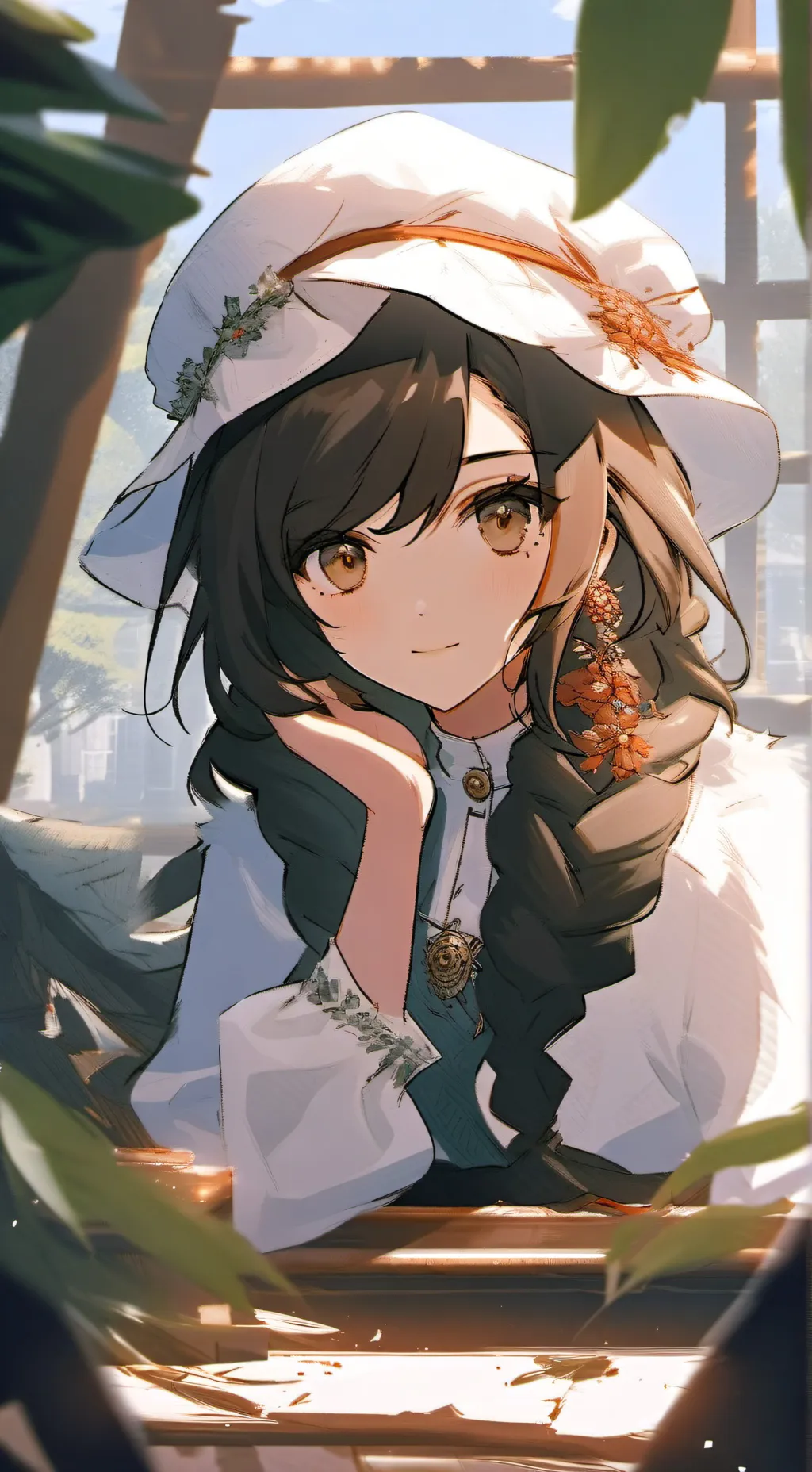 ai character: schoko background