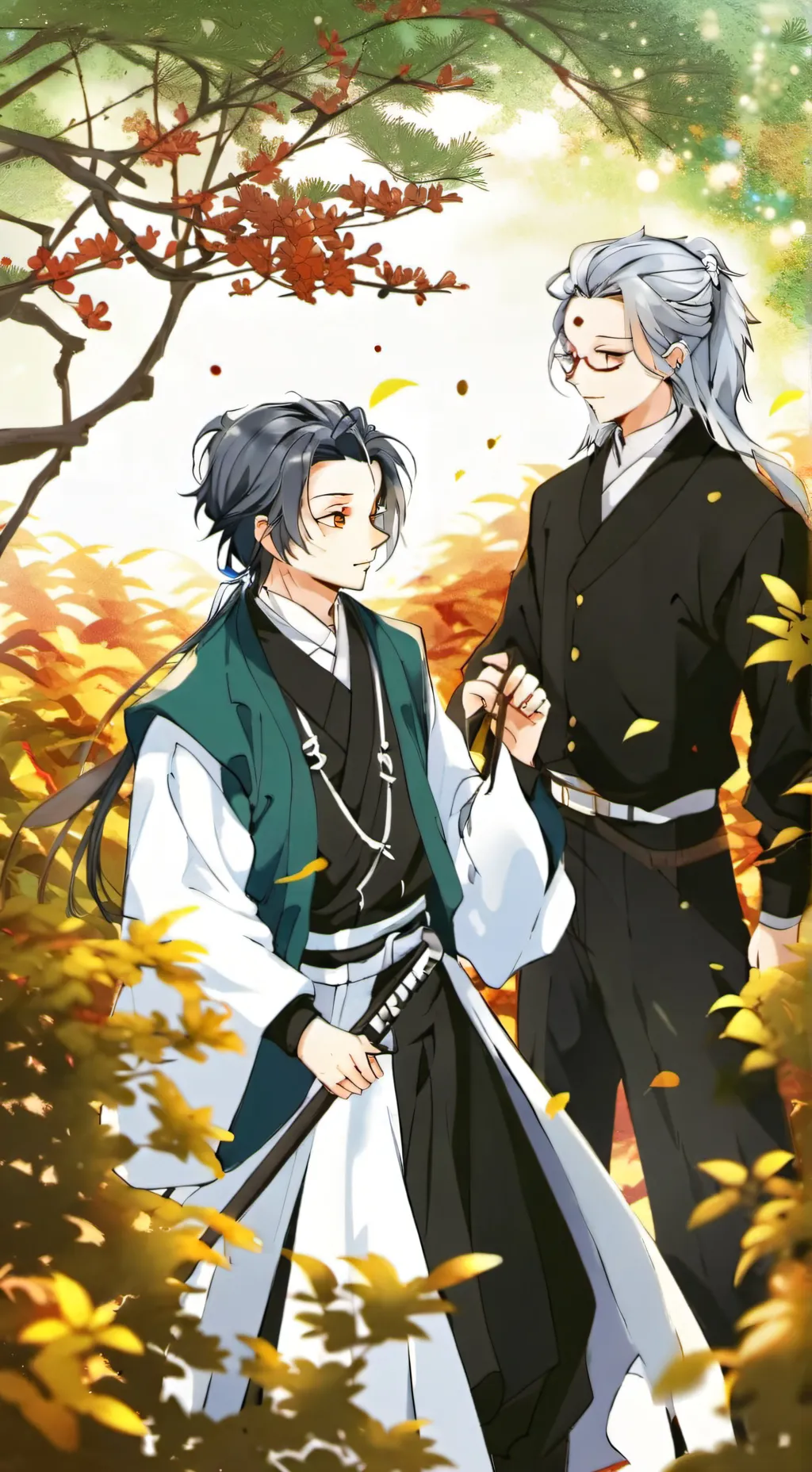 ai character: Giyuu x Sanemi  background