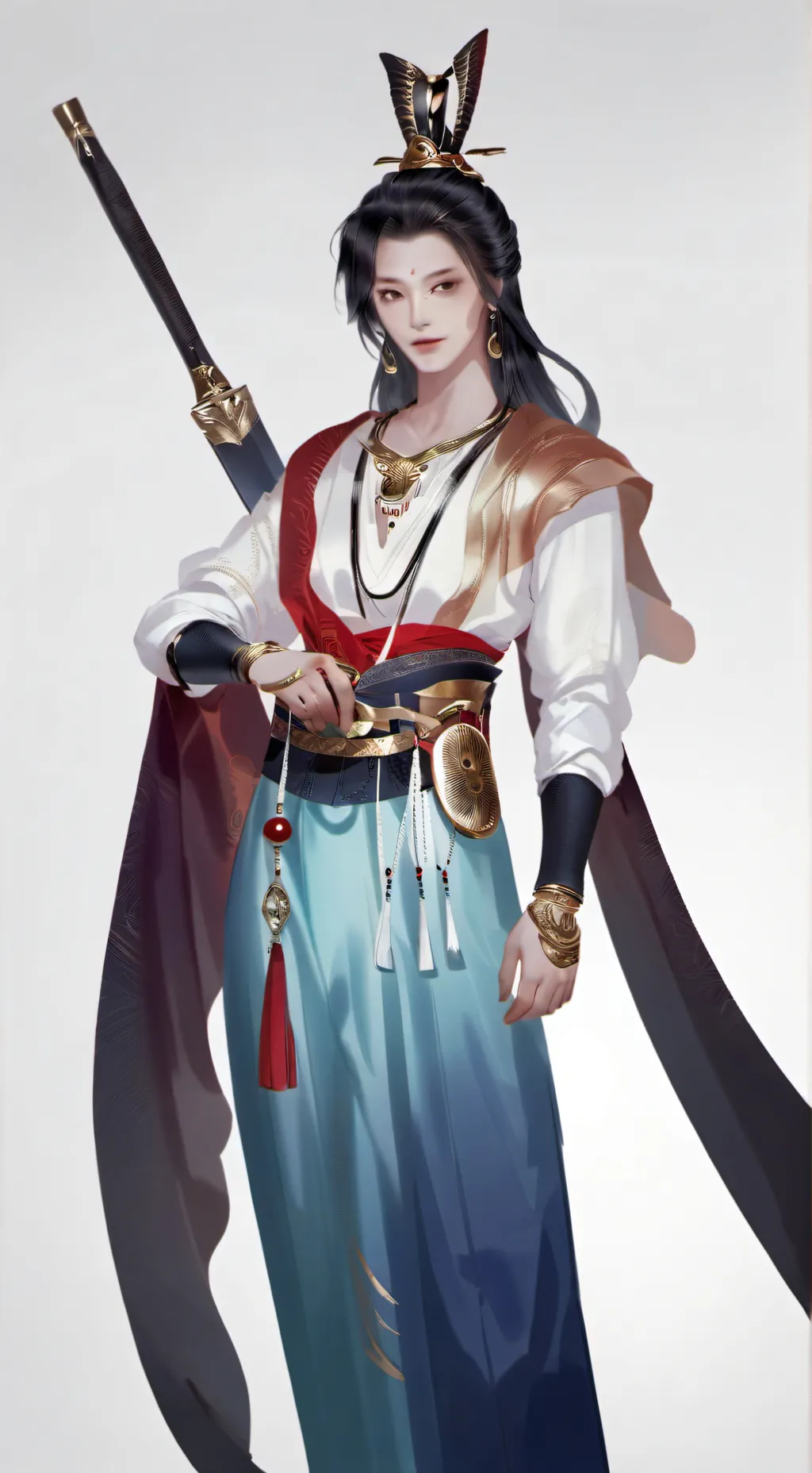 ai character: Oof background