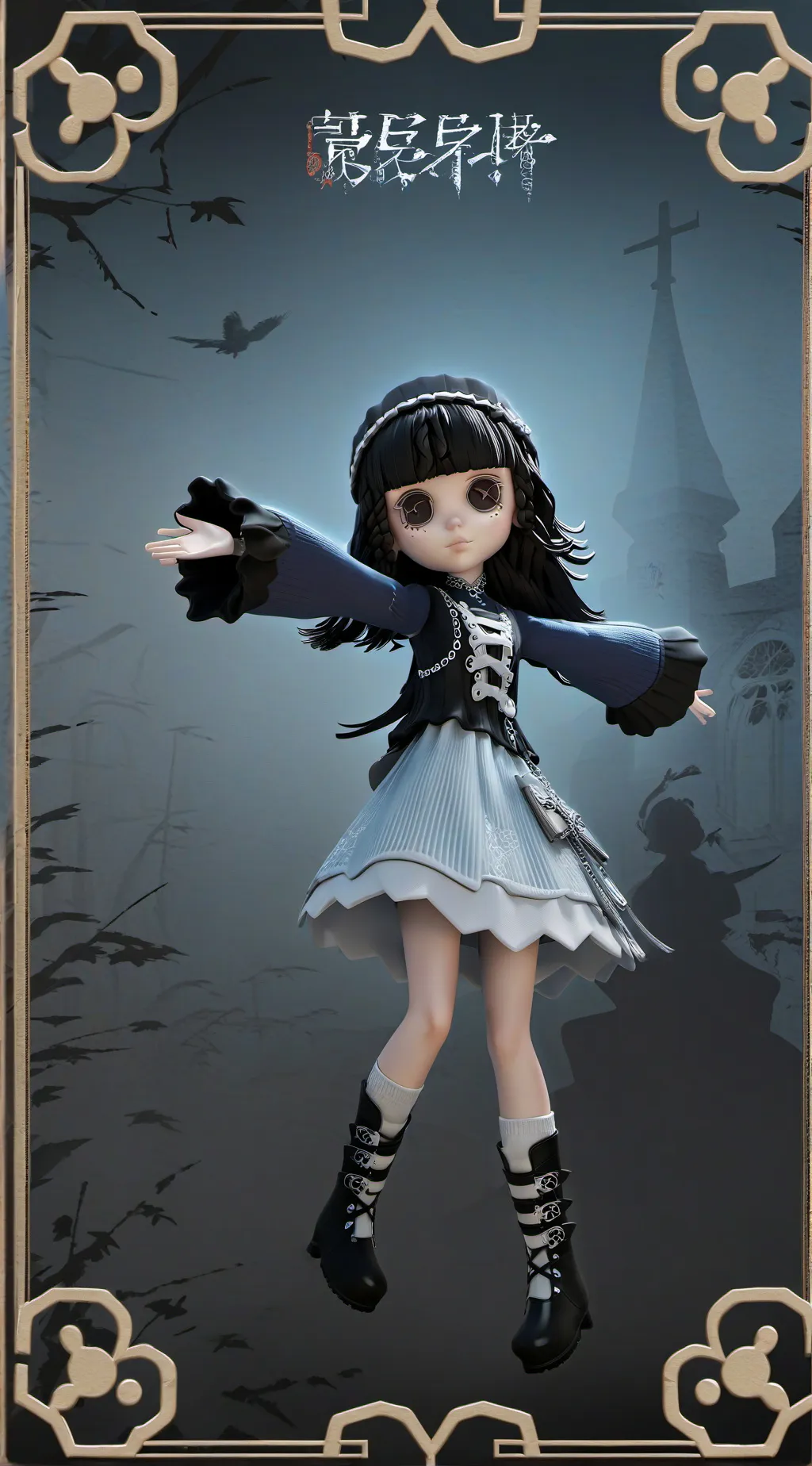 ai character: gotonica👻 background