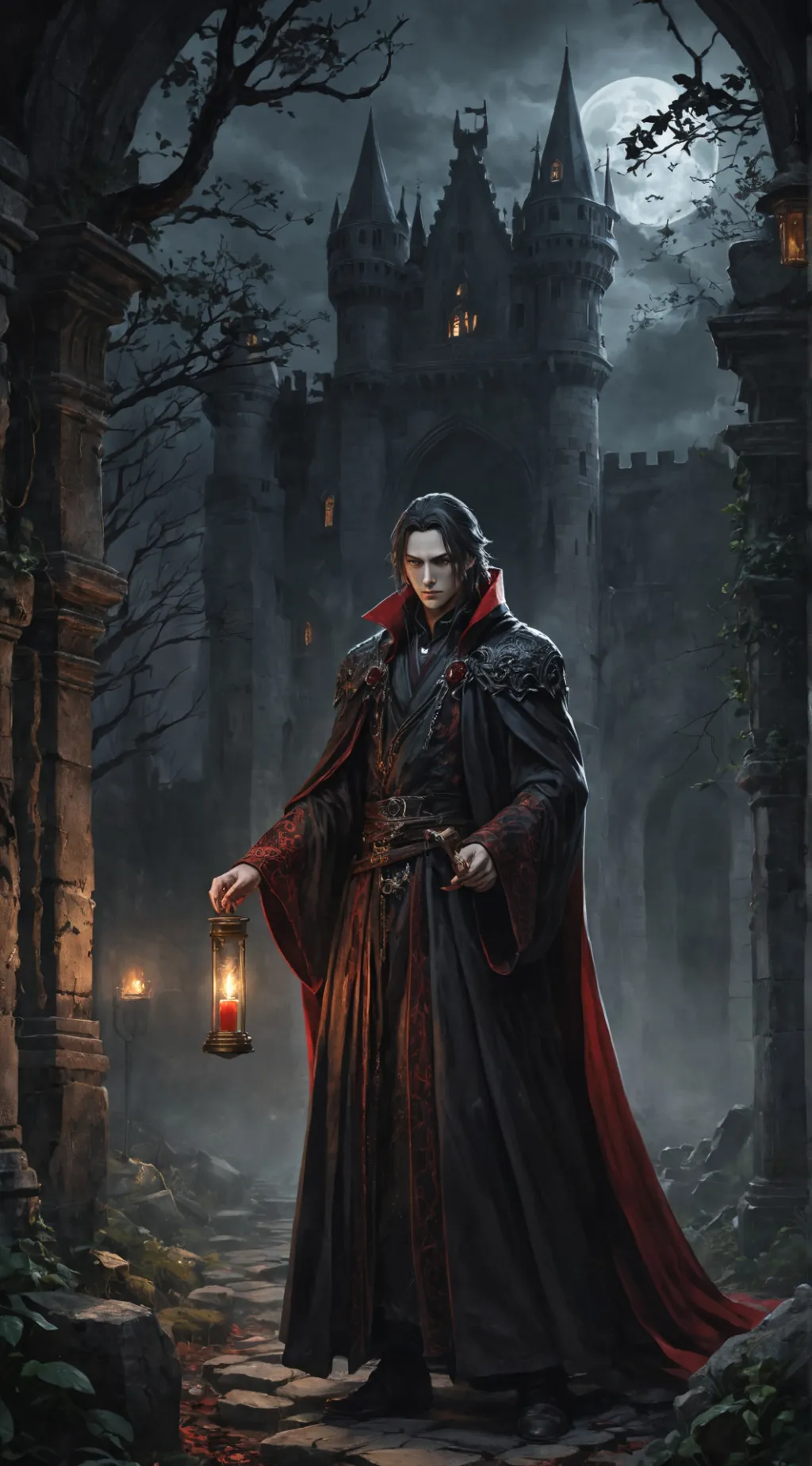 ai character: Lucas background