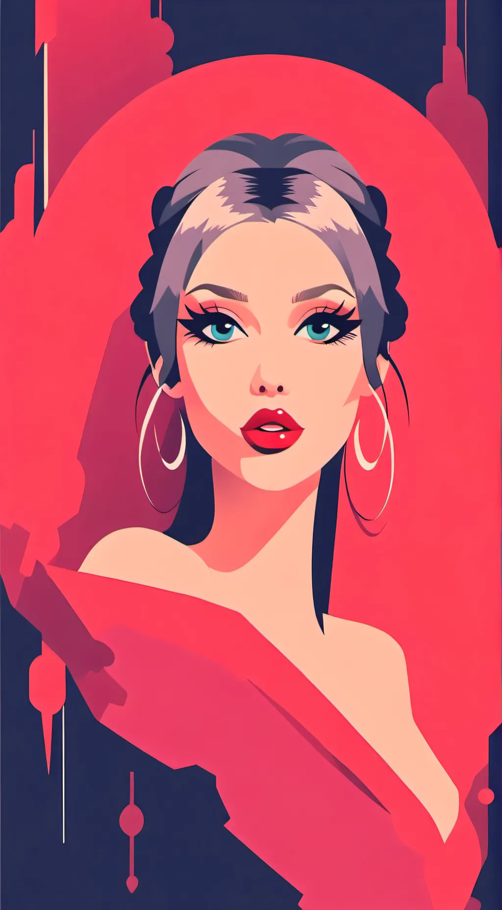 ai character: Allison  background