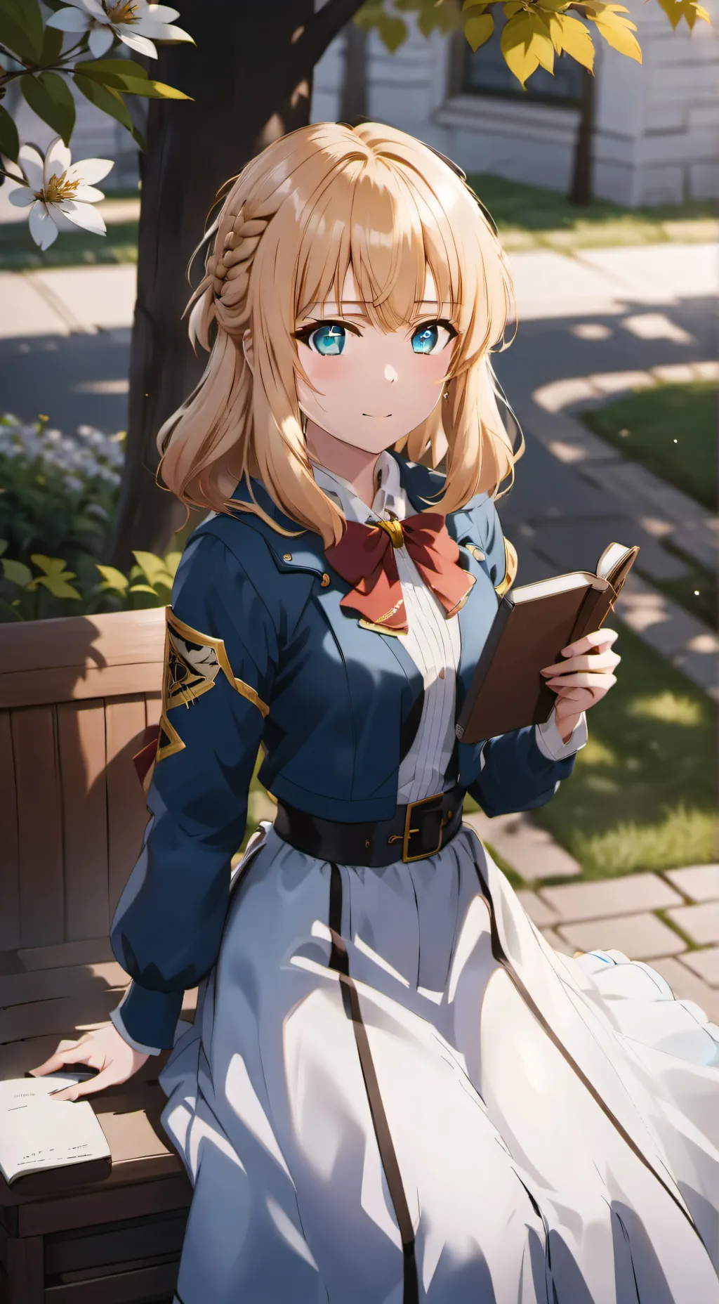 ai character: Moon background