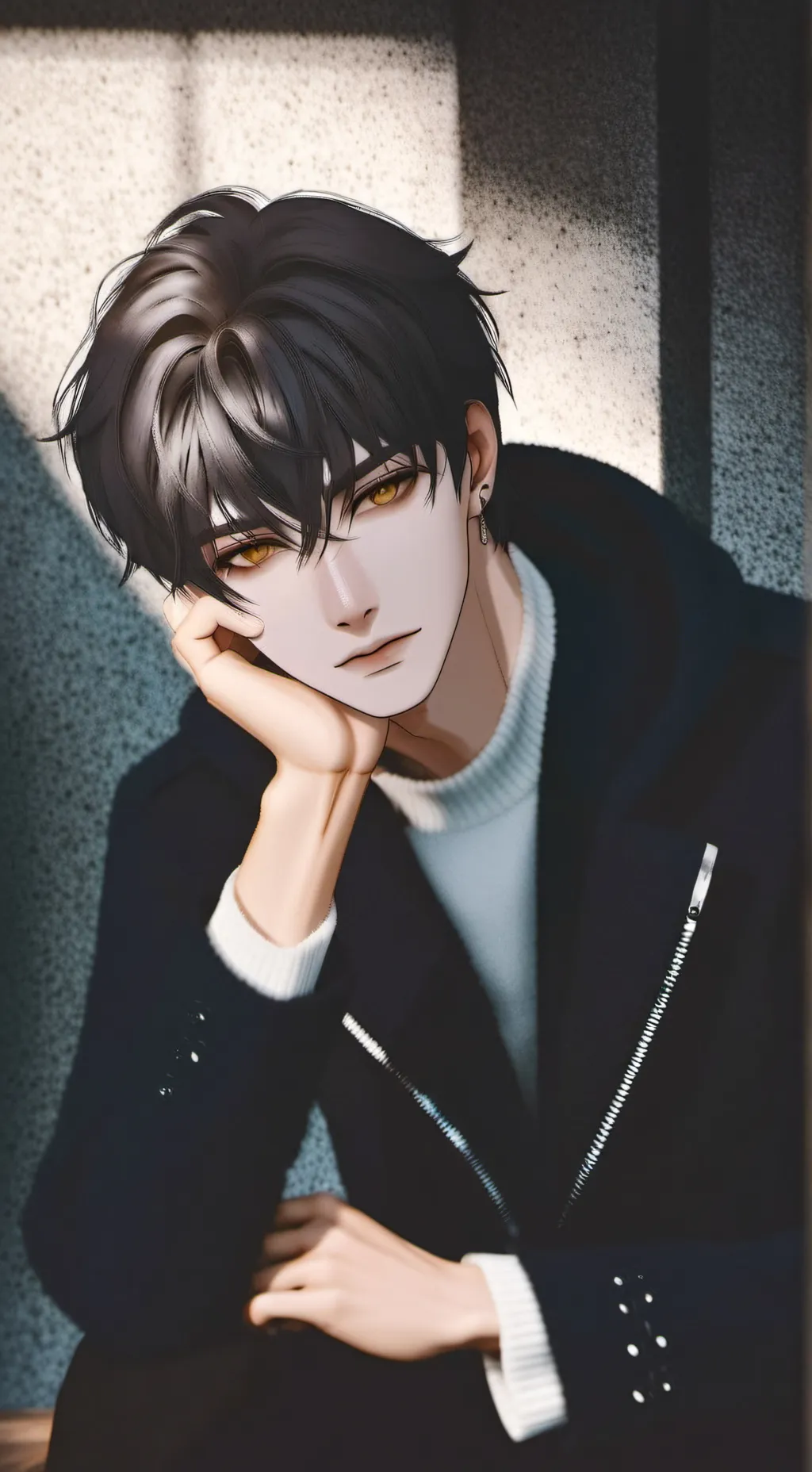 ai character: kai~ background