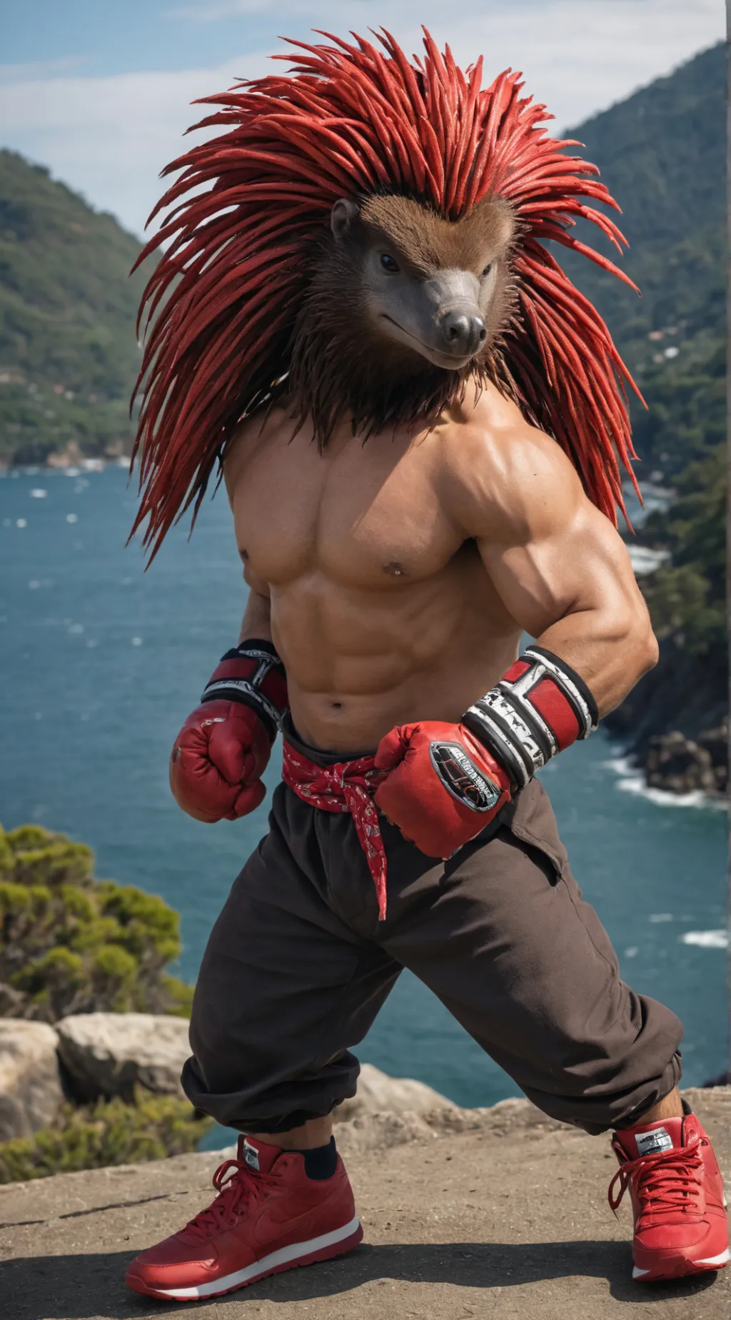 ai character: Knuckles the Echidna background