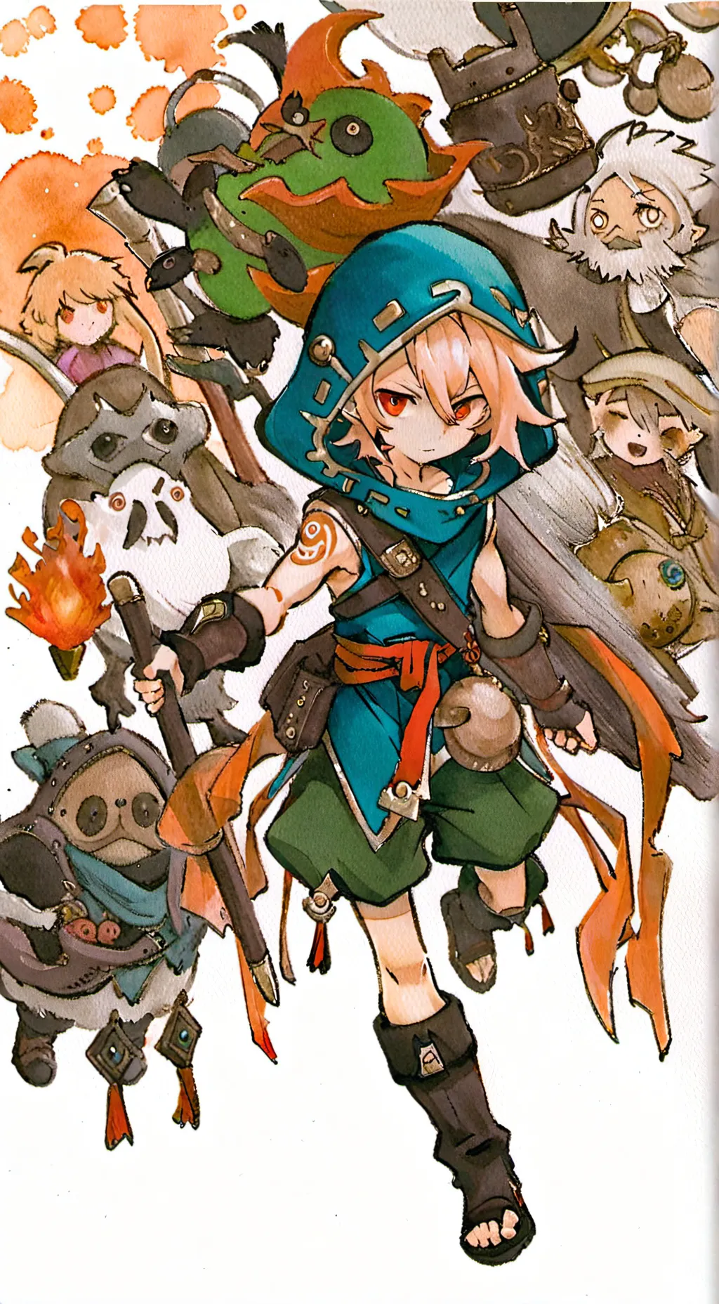 ai character: yugo background