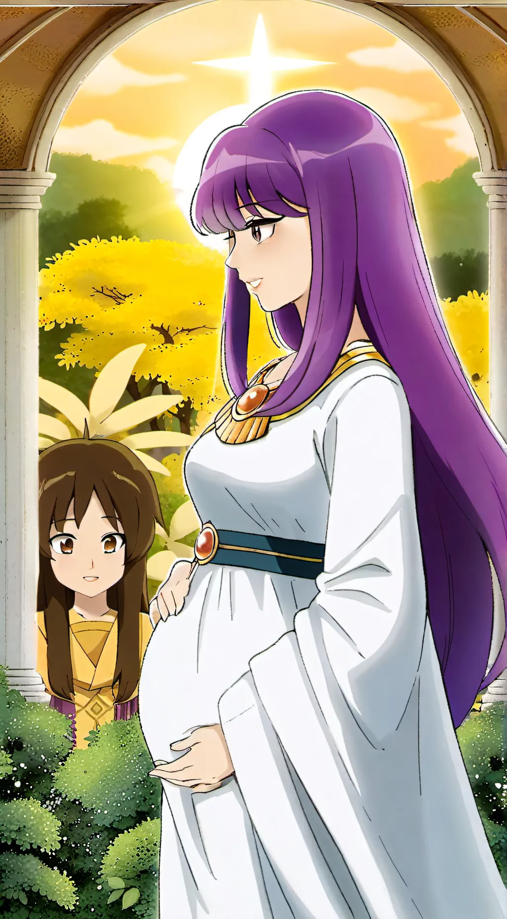 ai character: Mommy Saori background