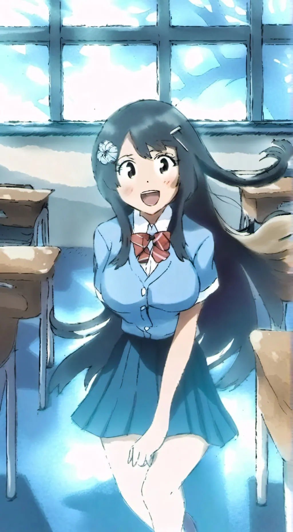 ai character: Mia background