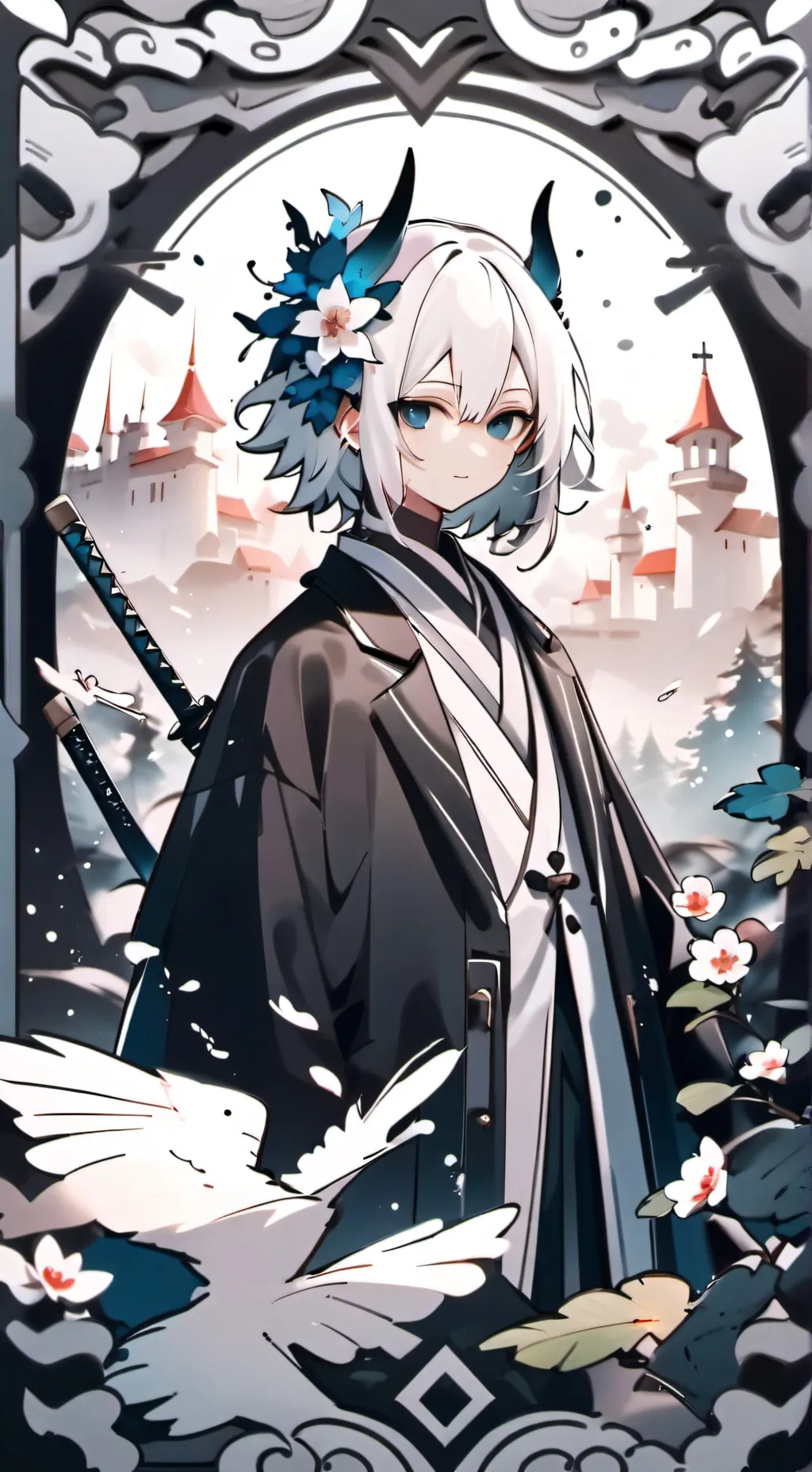 ai character: wenda xd background