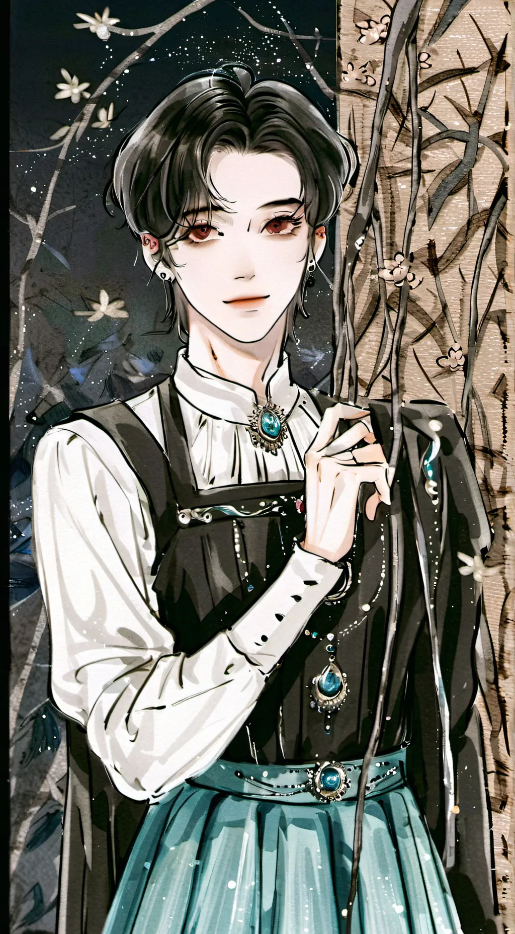 ai character: саша background