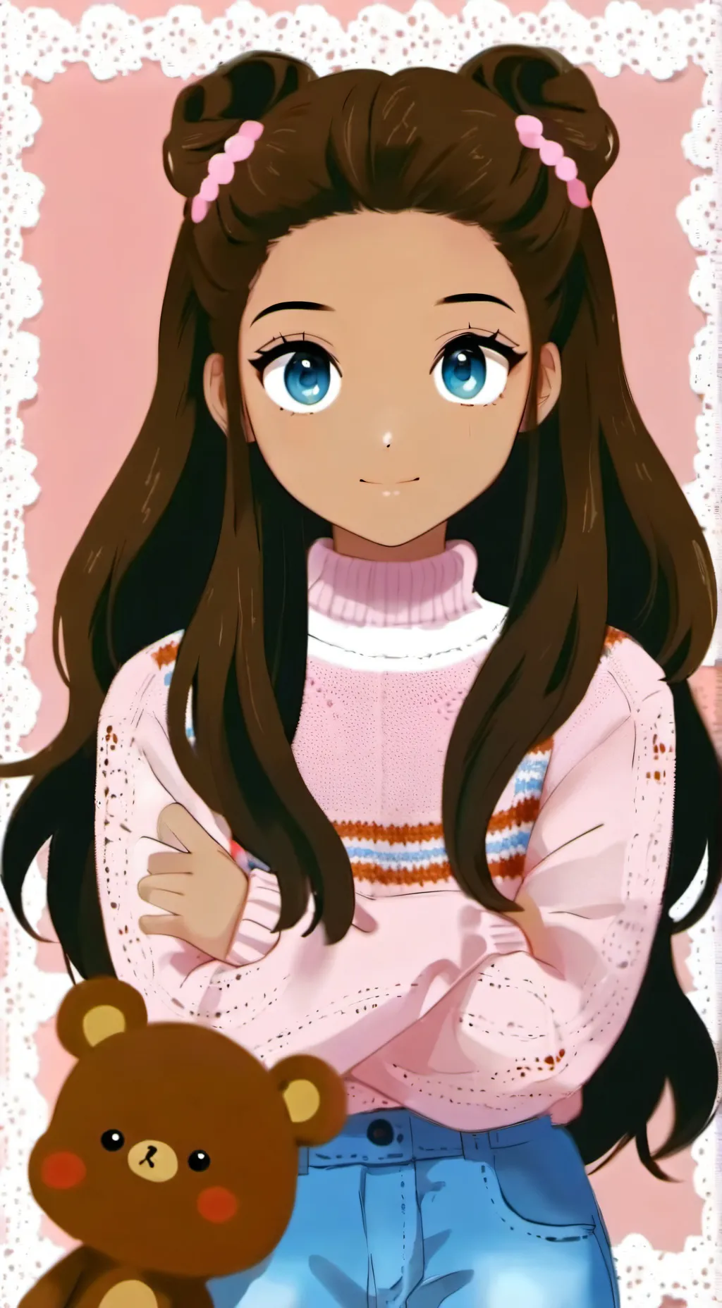 ai character: MHA X My oc background