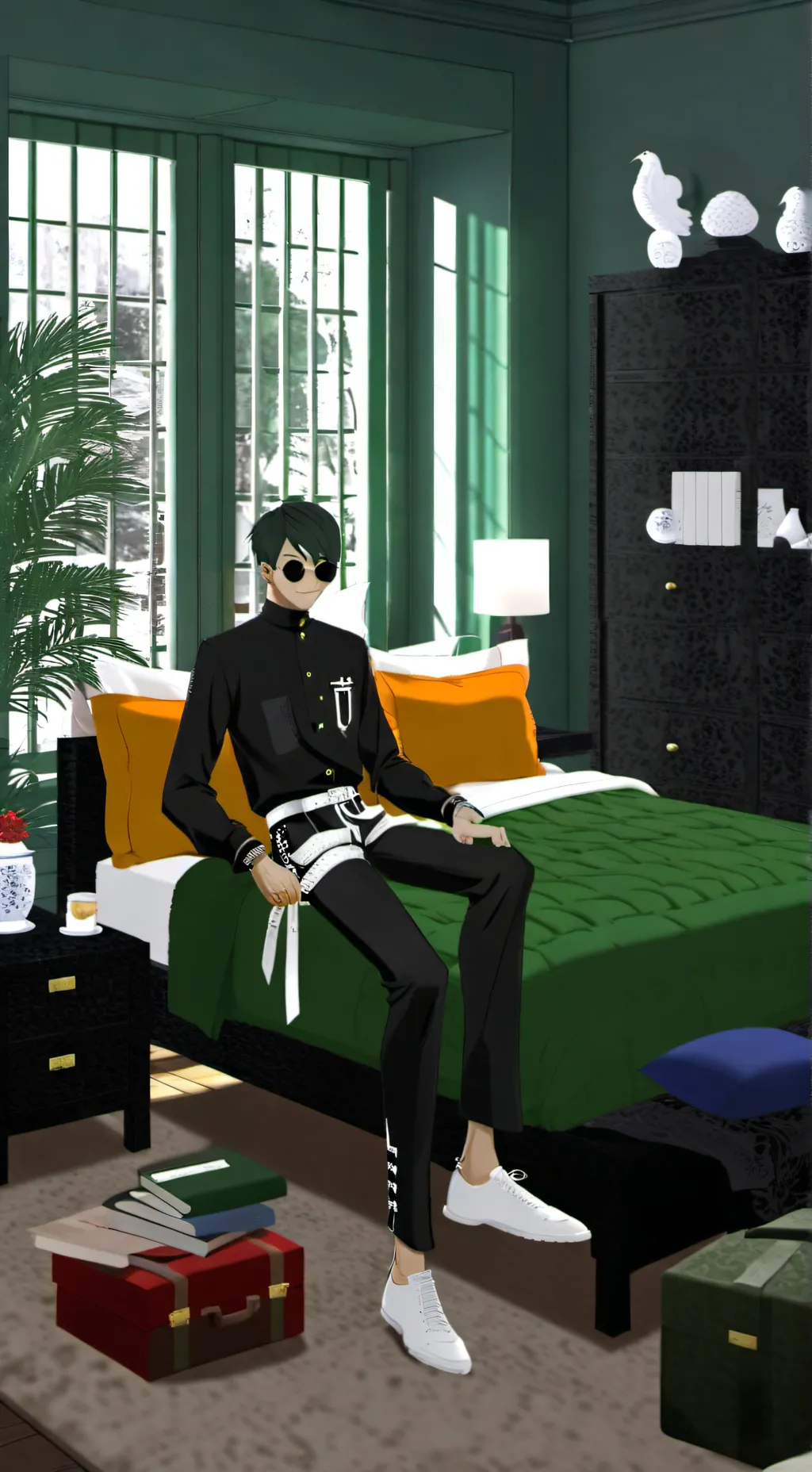 ai character: tokito enfermo background