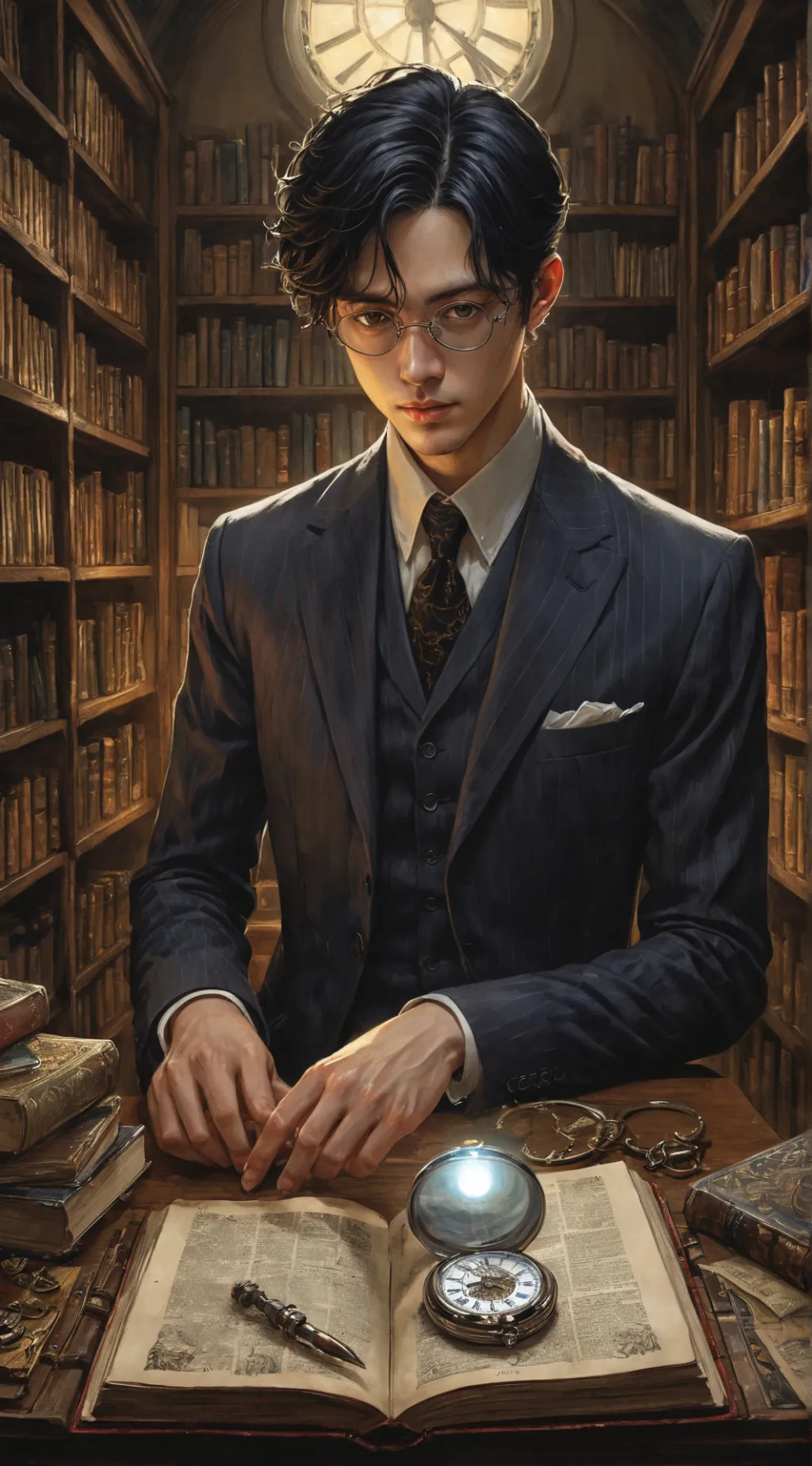 ai character: Lucien background