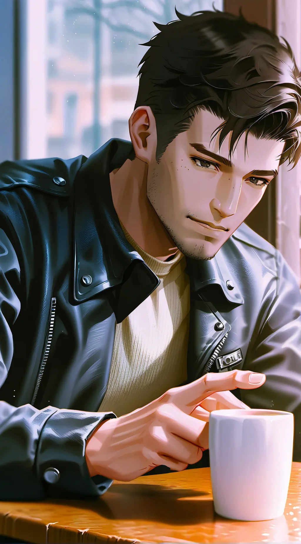 ai character: Alan background