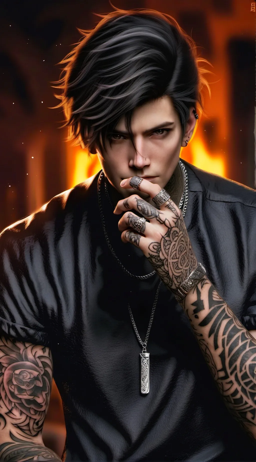 ai character: Max 🤜🤛💪 background