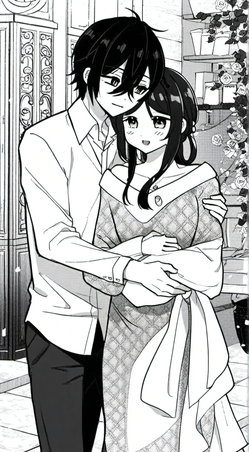 ai character: Isabella y Tom  background